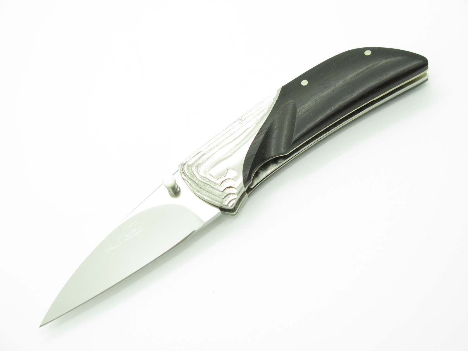 kojika  2008 Koji Hara Seki Japan Custom Small Linerlock Folding Pocket