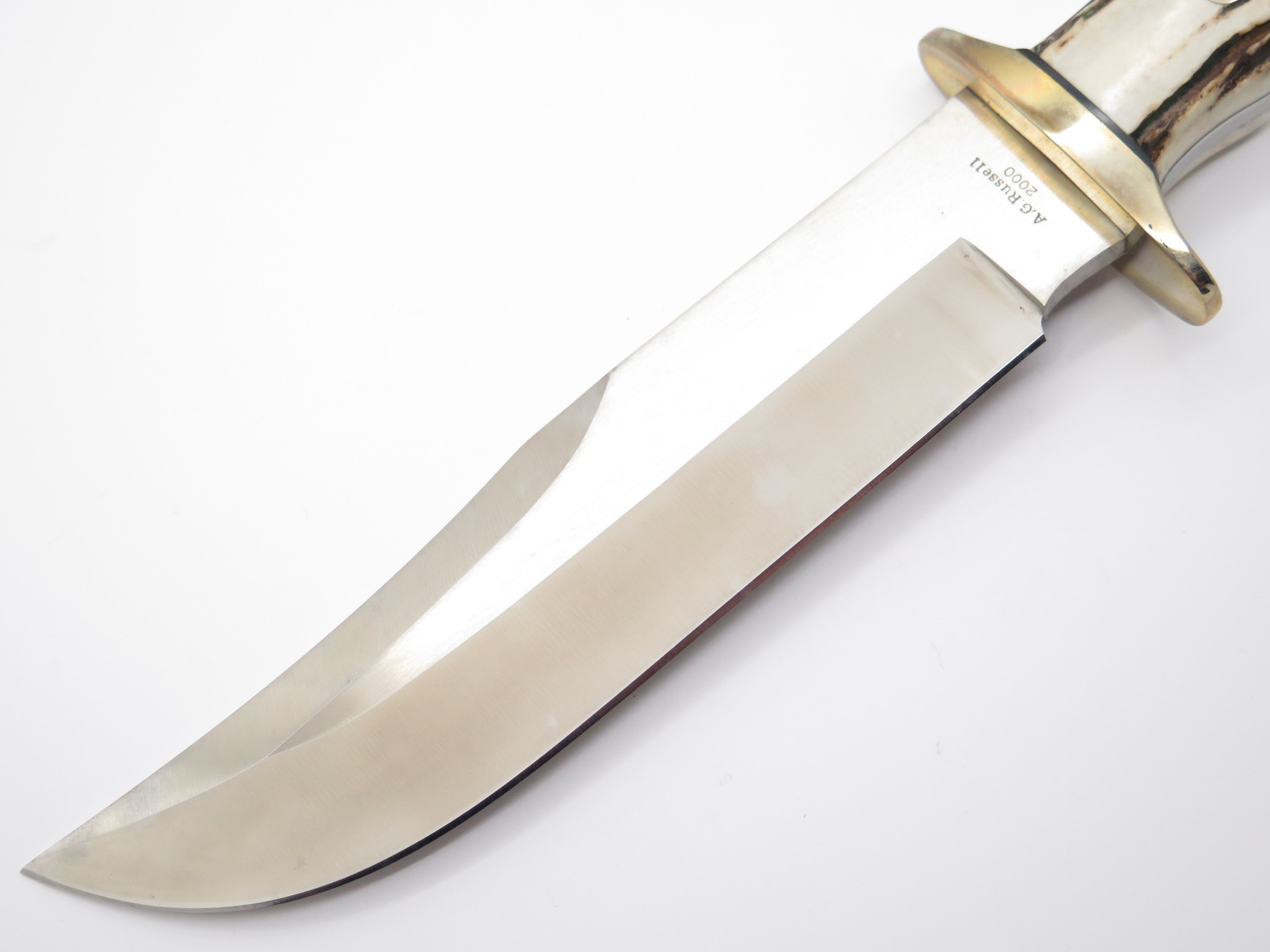 Vtg A.G. Russell 2000 Tak Fukuta Seki Japan Stag Bowie AUS8