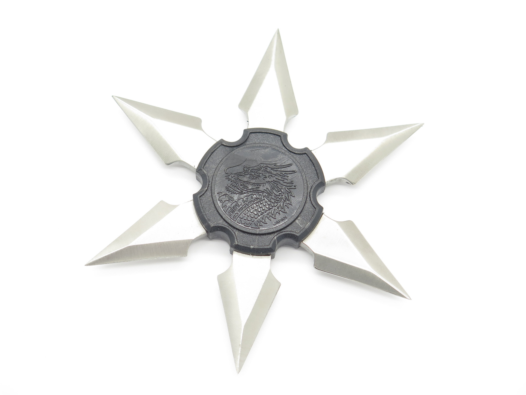 Vtg 1980s Valor Shuriken Dragon Ninja Seki Japan Fukuta Stainless
