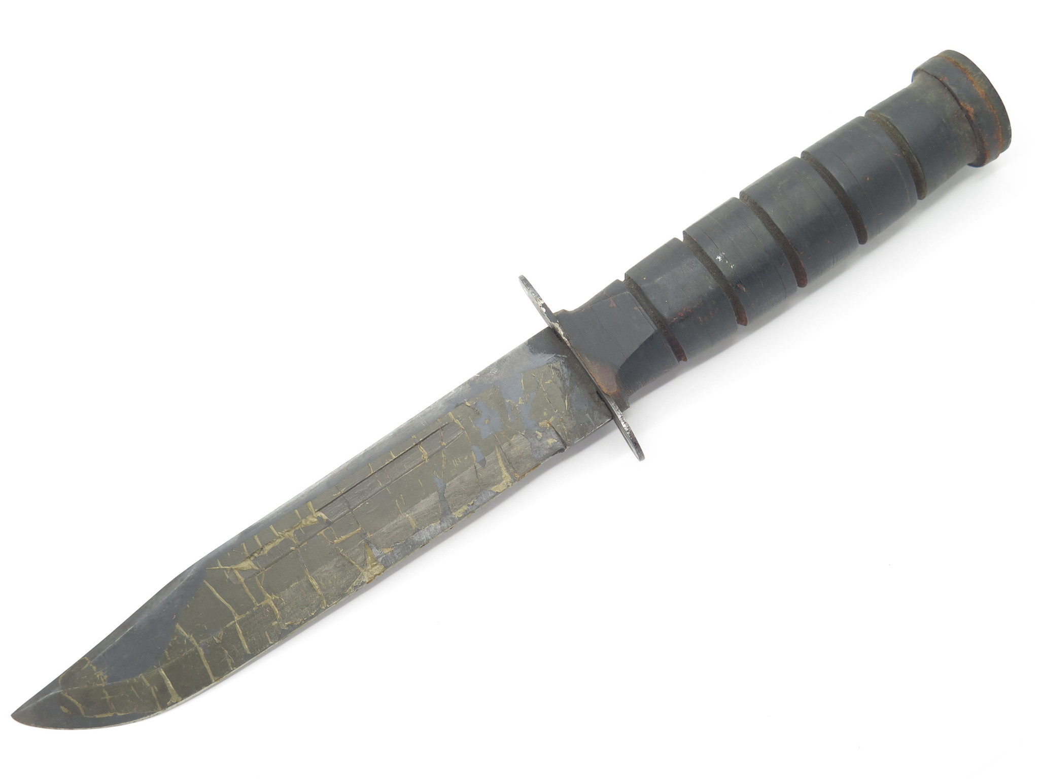 Vtg c. 1970s Valor Black USN USMC Tak Fukuta Japan Combat Survival Vtg c. 1970s Valor Black USN USMC Tak Fukuta Japan Combat Survival