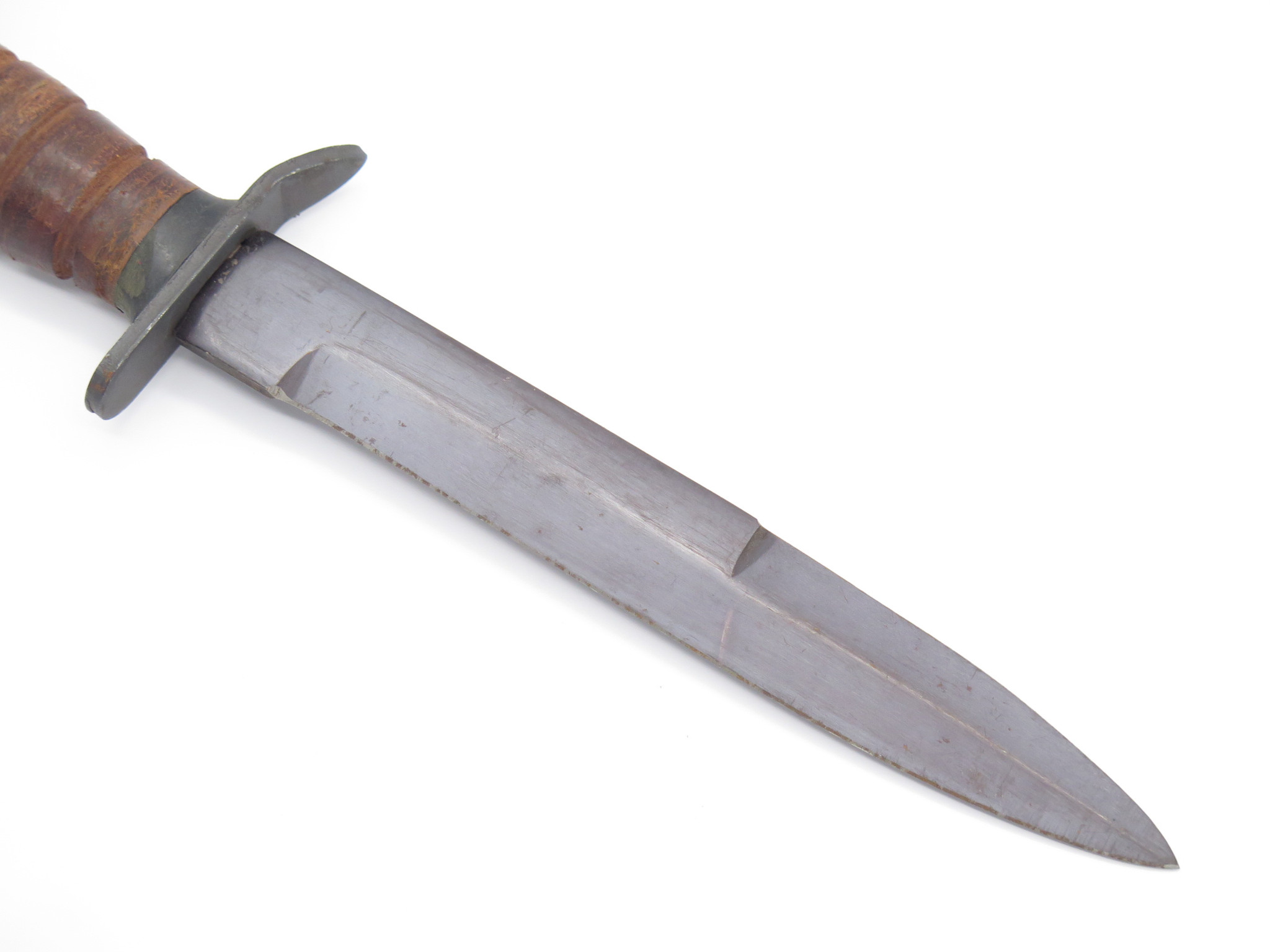 米軍実物 銃剣M8A1スカバード 前期型OG WWII 1941〜1945年 Vtg Seki Japan Parker USM3 WWII Marines Fixed Fighting Knife M8A1