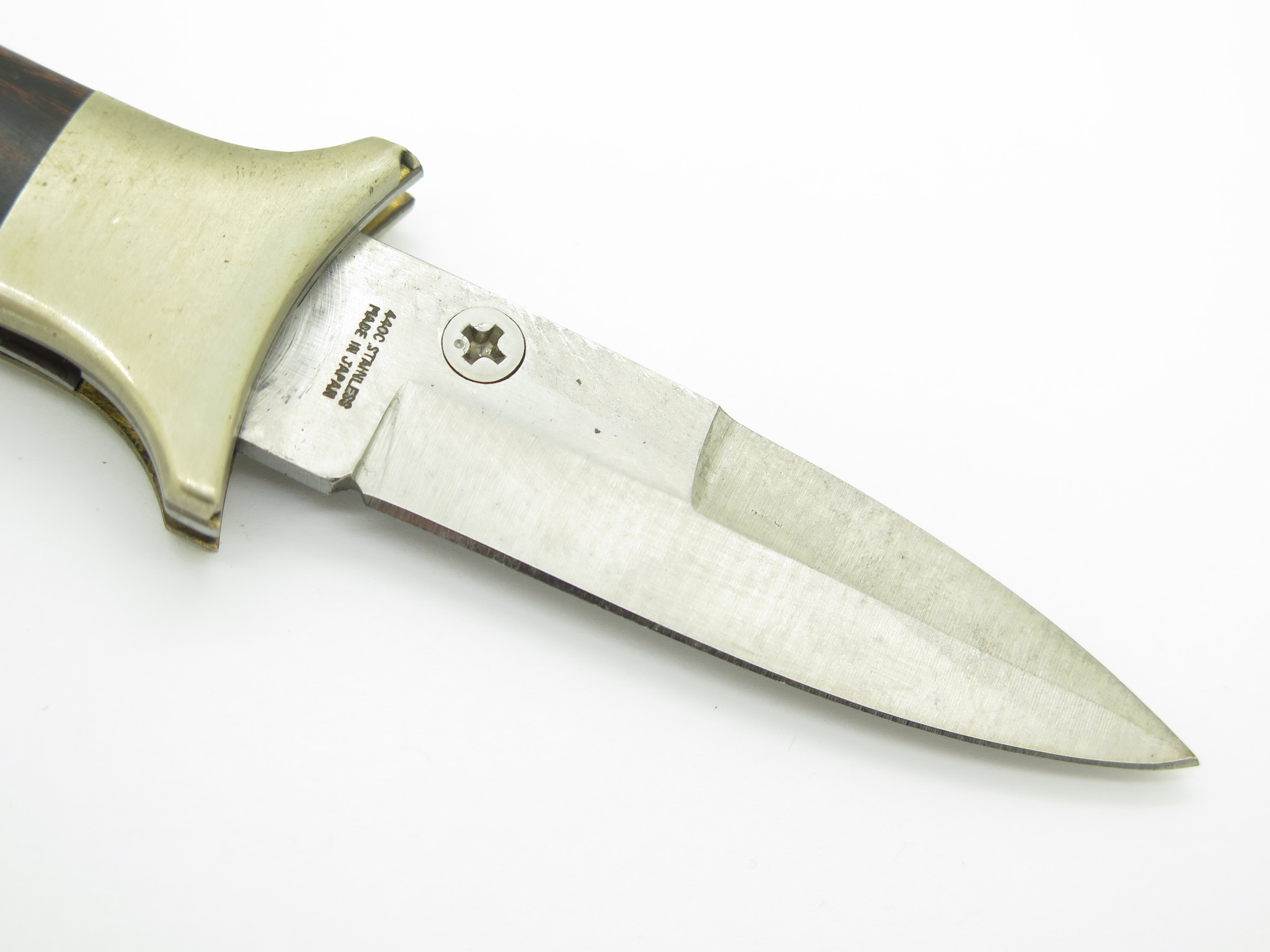 Vtg Shelham Excalibur Tak Fukuta Seki Japan Folding Boot Linerlock
