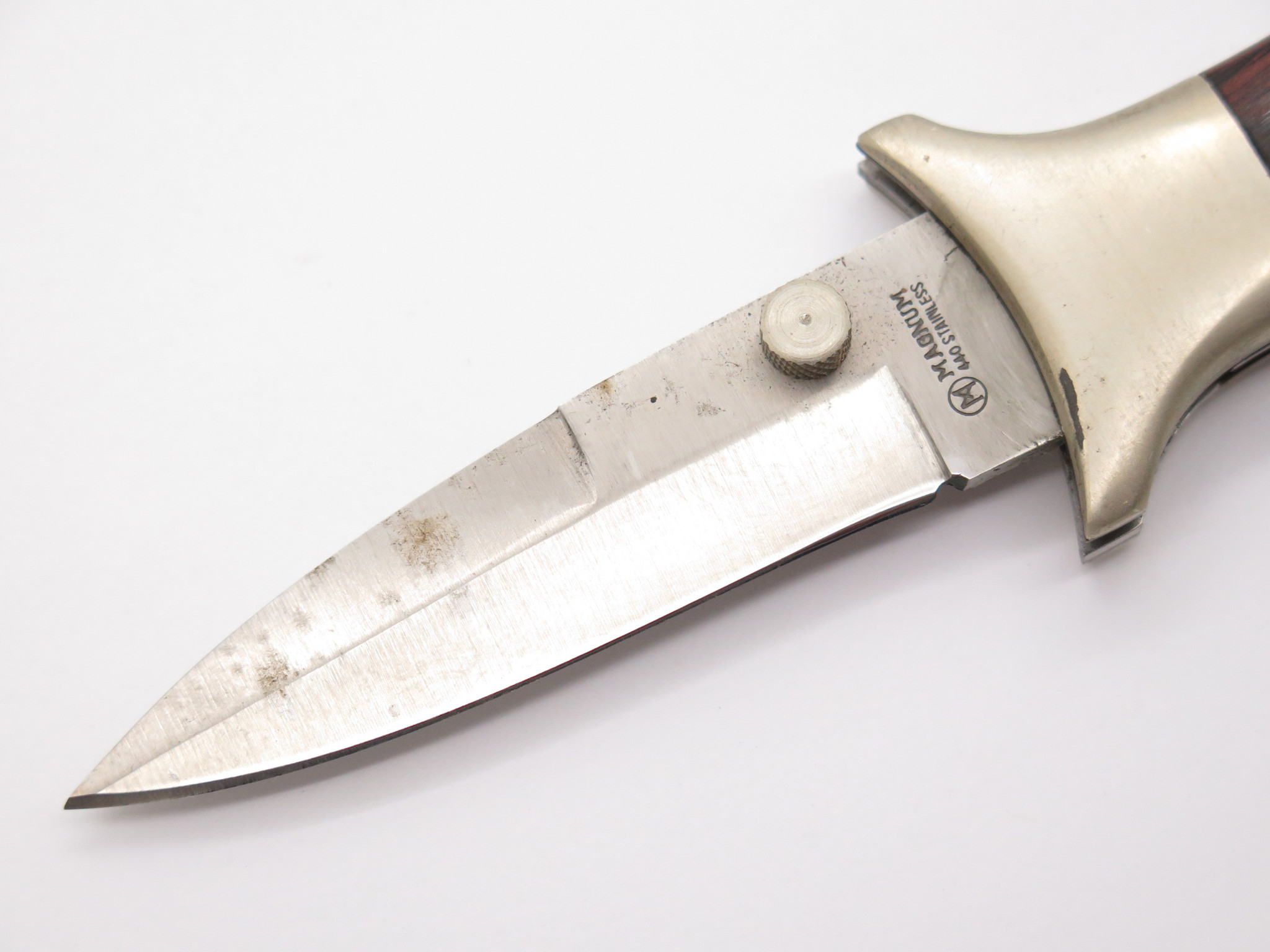 Vtg Boker Magnum Seki Japan Folding Boot Linerlock Hunter Pocket