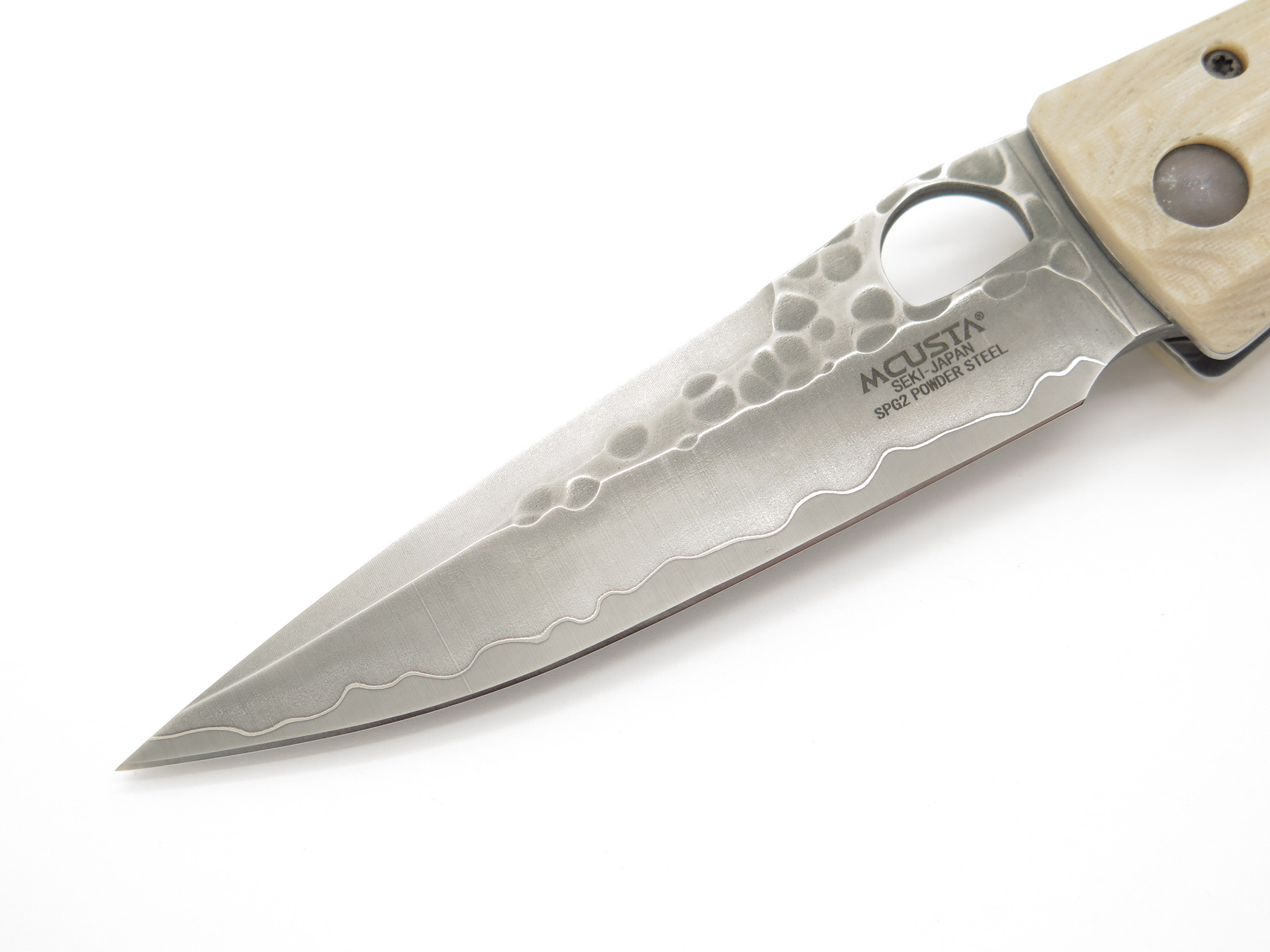 Mcusta Seki Japan Kenshin MC-185G Micarta SPG2 San Mai Folding