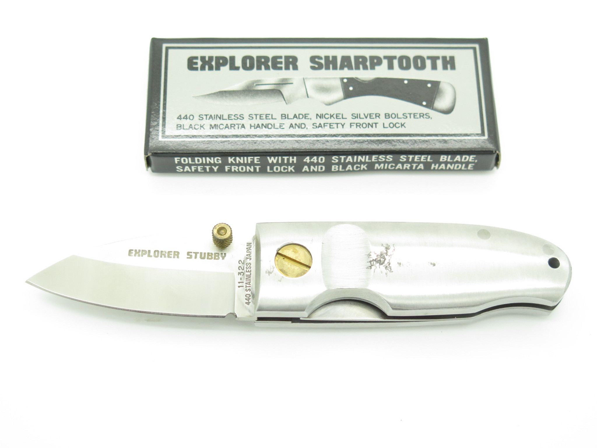 みきぼ411 Vintage 1980s 11-381 Explorer Seizo Imai Seki Japan Micarta