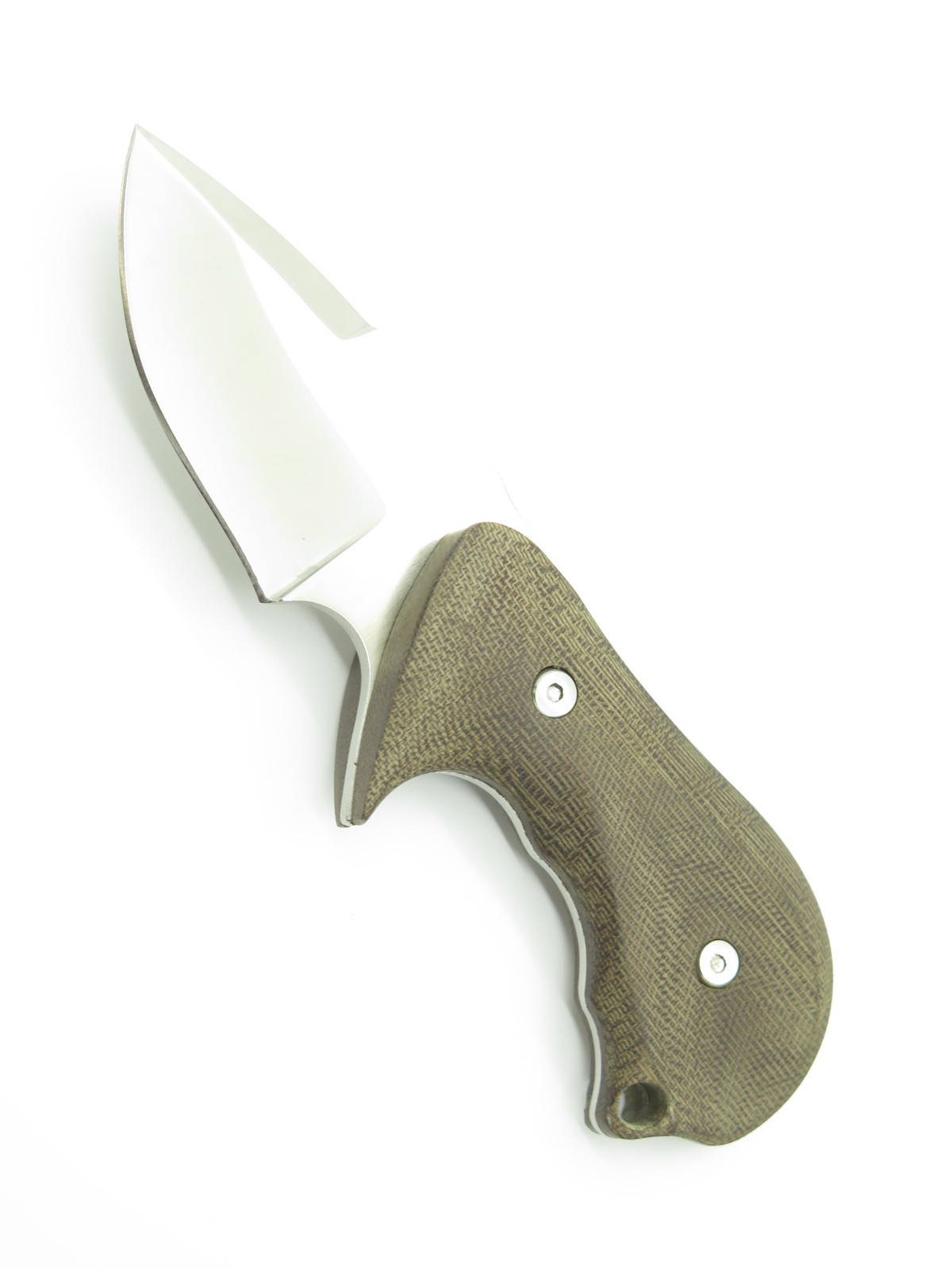 Vintage Haru Seki Japan Custom ATS-34 Palm Skinner Fixed 3