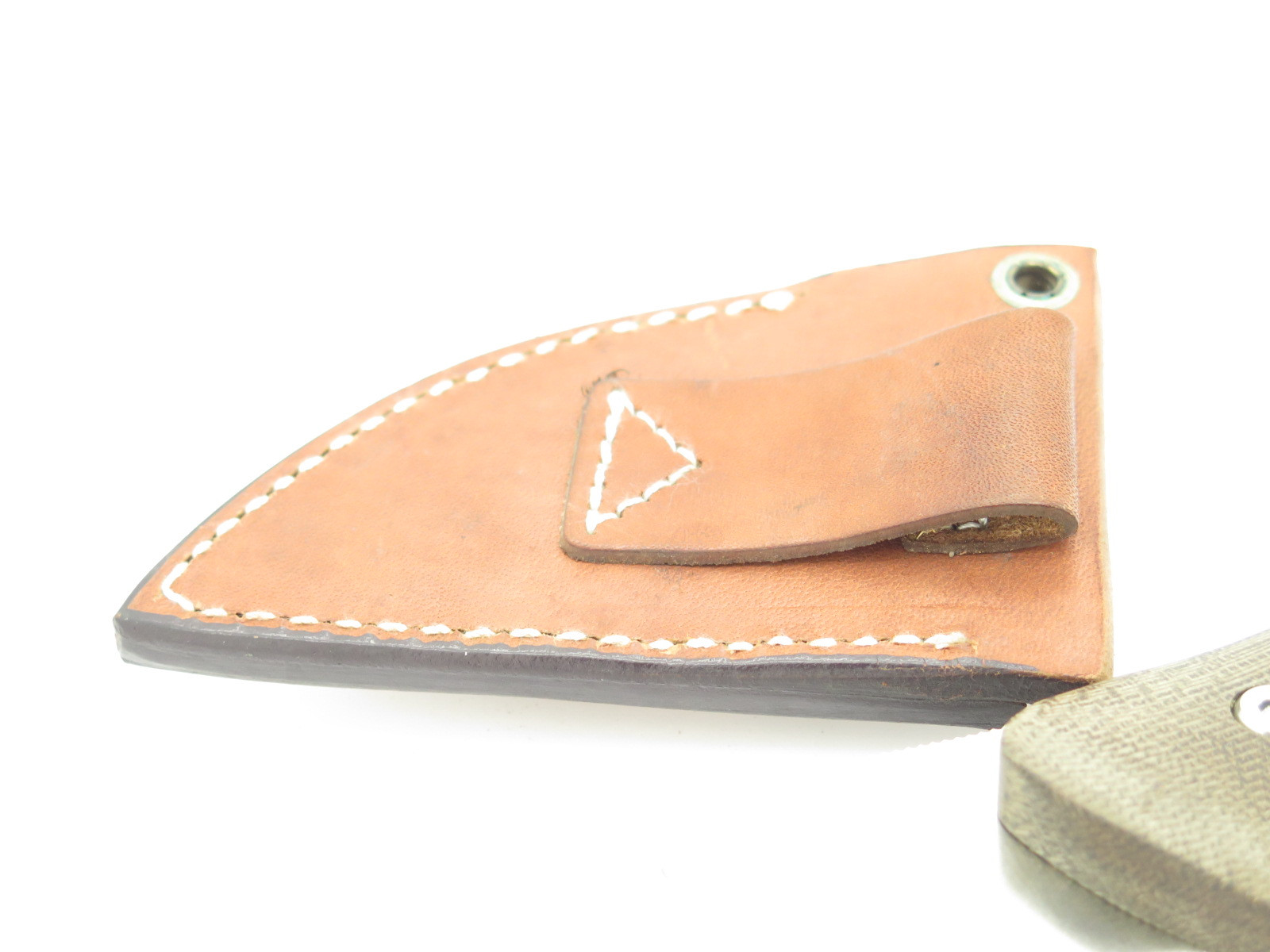 Vintage Haru Seki Japan Custom ATS-34 Palm Skinner Fixed 3