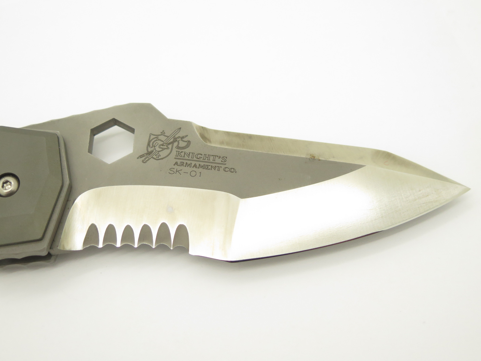 Knights Armament SK-01 Seki Japan Kiku ATS-34 Titanium Large