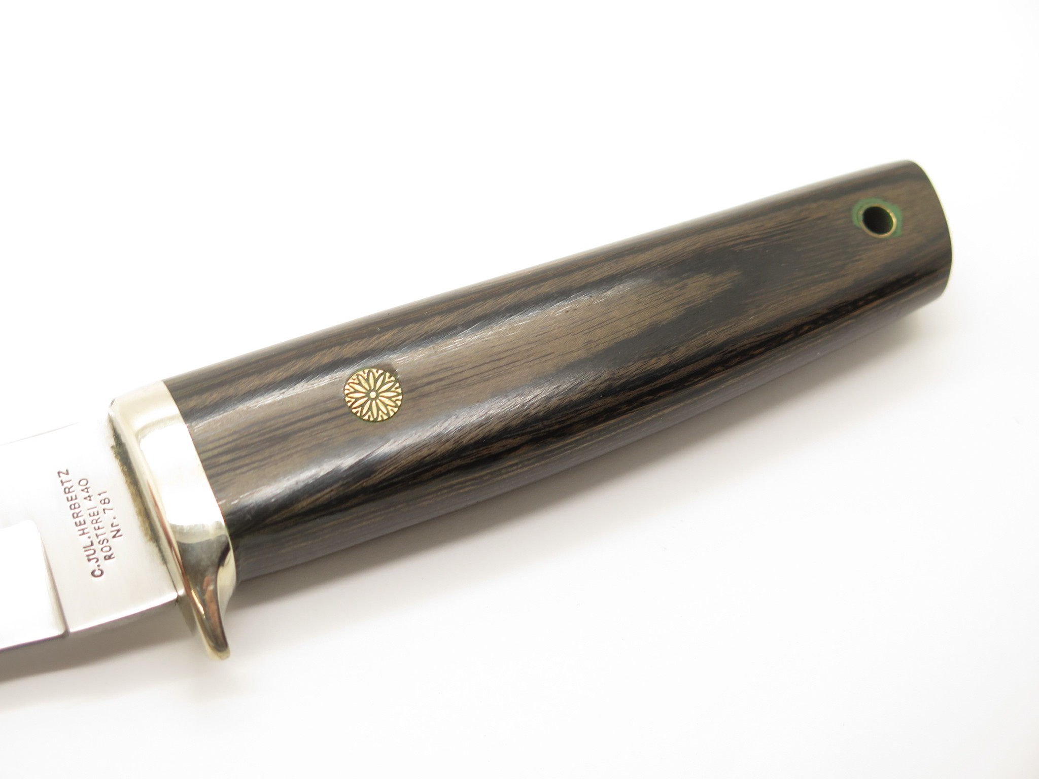 Vintage '80s C Jul Herbertz 781 Tak Fukuta Seki Japan Tanto Fixed