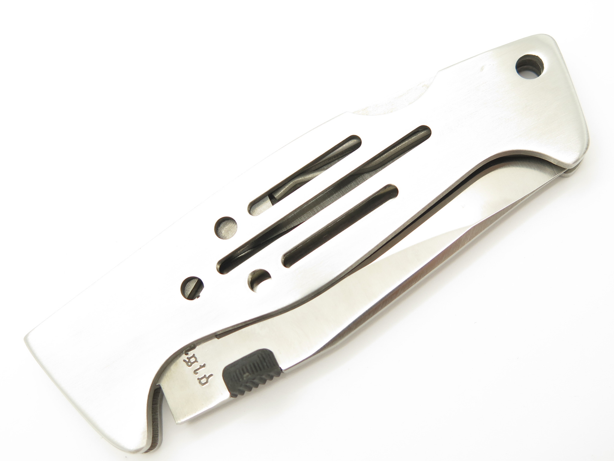 Vtg Rigid RG-23 Seki Japan Straight Stainless Folding Lockback