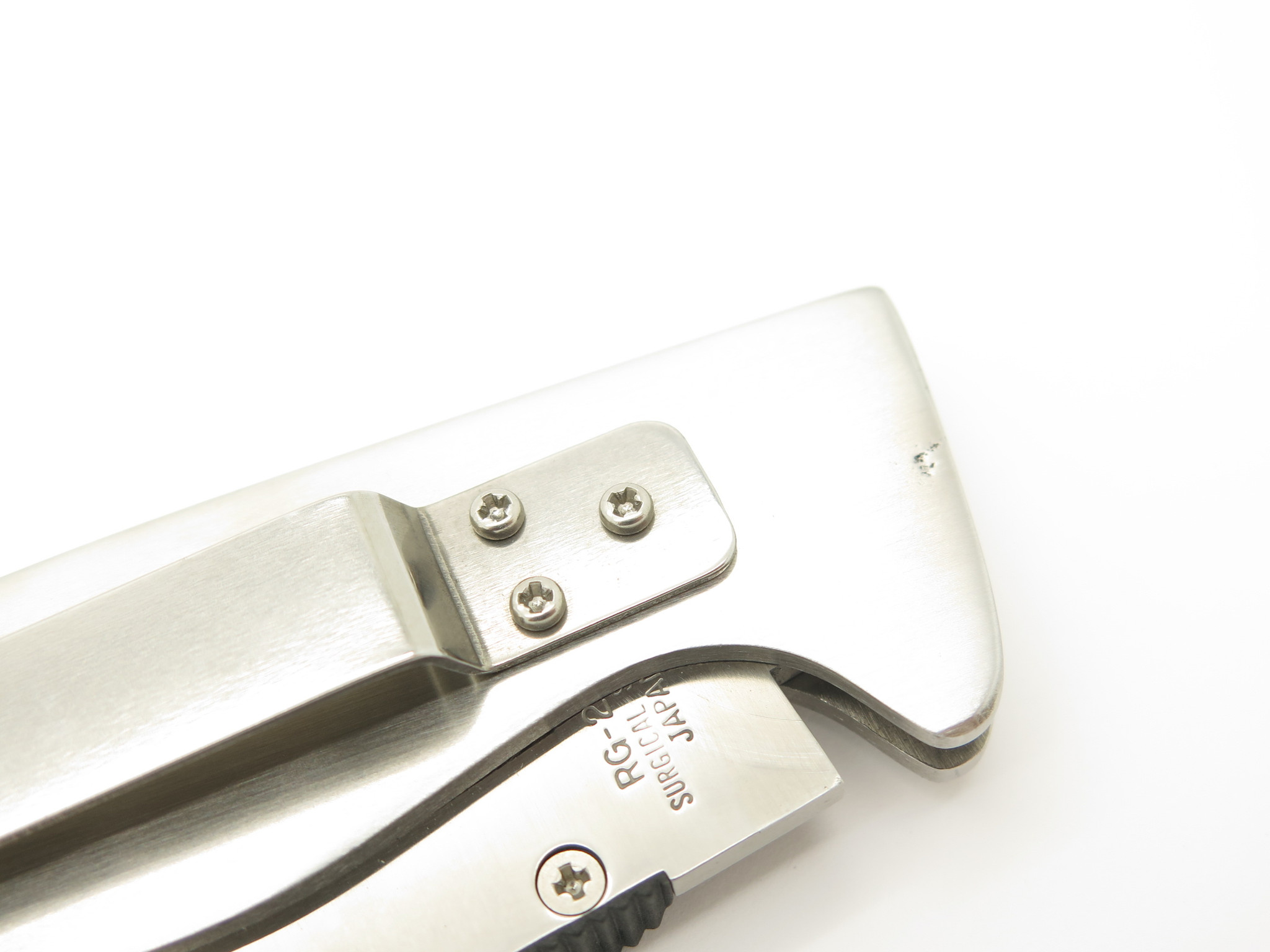 Vtg Rigid RG-23 Seki Japan Straight Stainless Folding Lockback