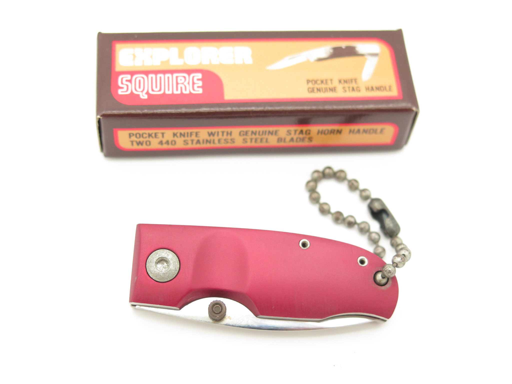 Red Explorer 11-319 Mini Stubby G Sakai Seki Japan Small Folding