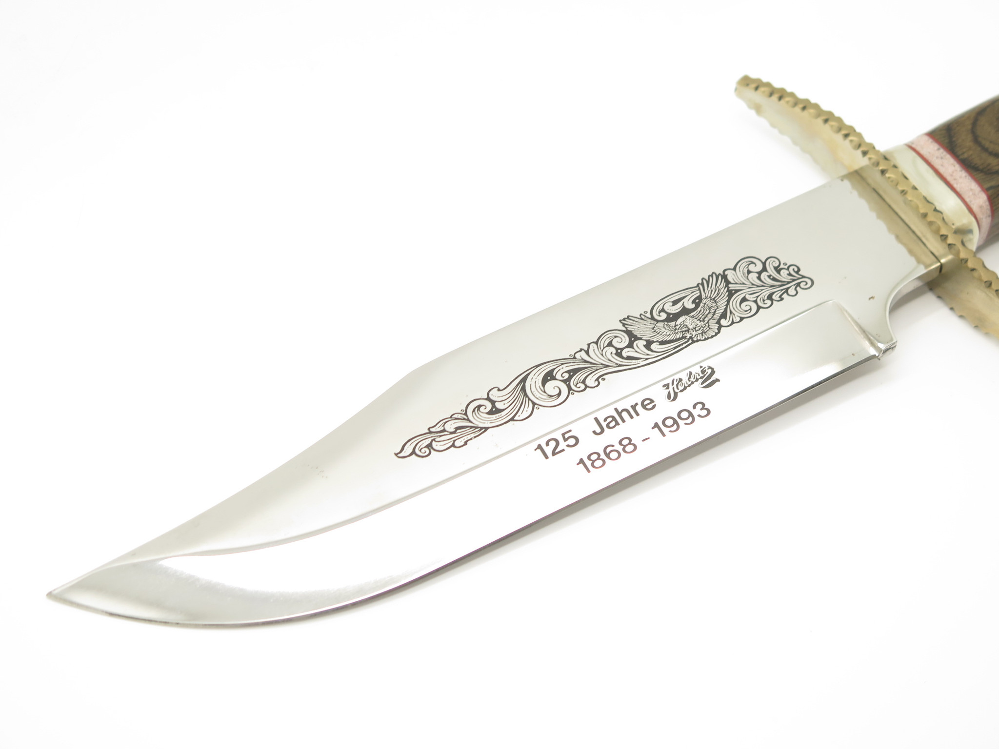 Vintage 1993 Herbertz German 125 Year Anniversary Fixed Blade