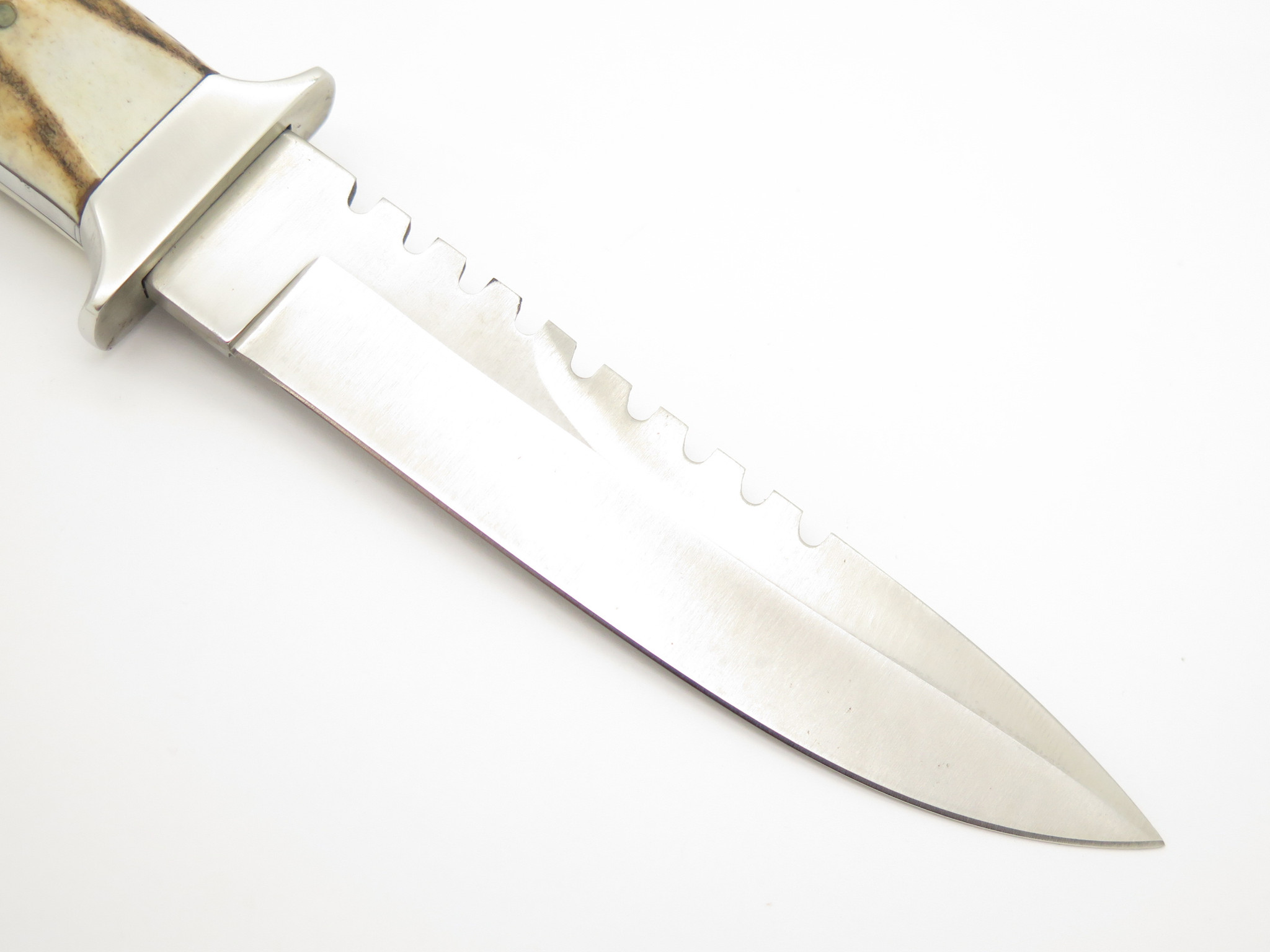 Vtg Fury 11835 Tak Fukuta Seki Japan Prototype Stag Fixed Blade