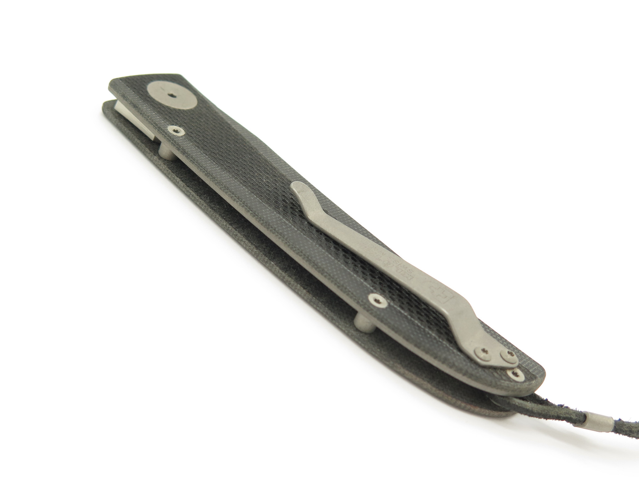 Vtg Klotzli Walker Design ATS34 Swiss Switzerland Linerlock