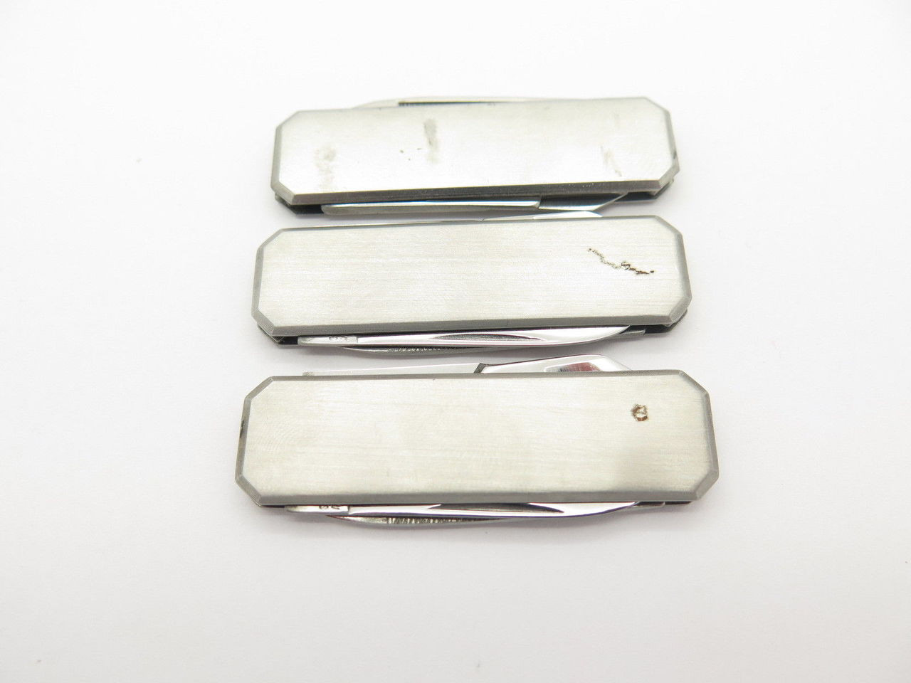 Vtg Barlow Seki Japan Small Stainless Gentleman Lobster Folding