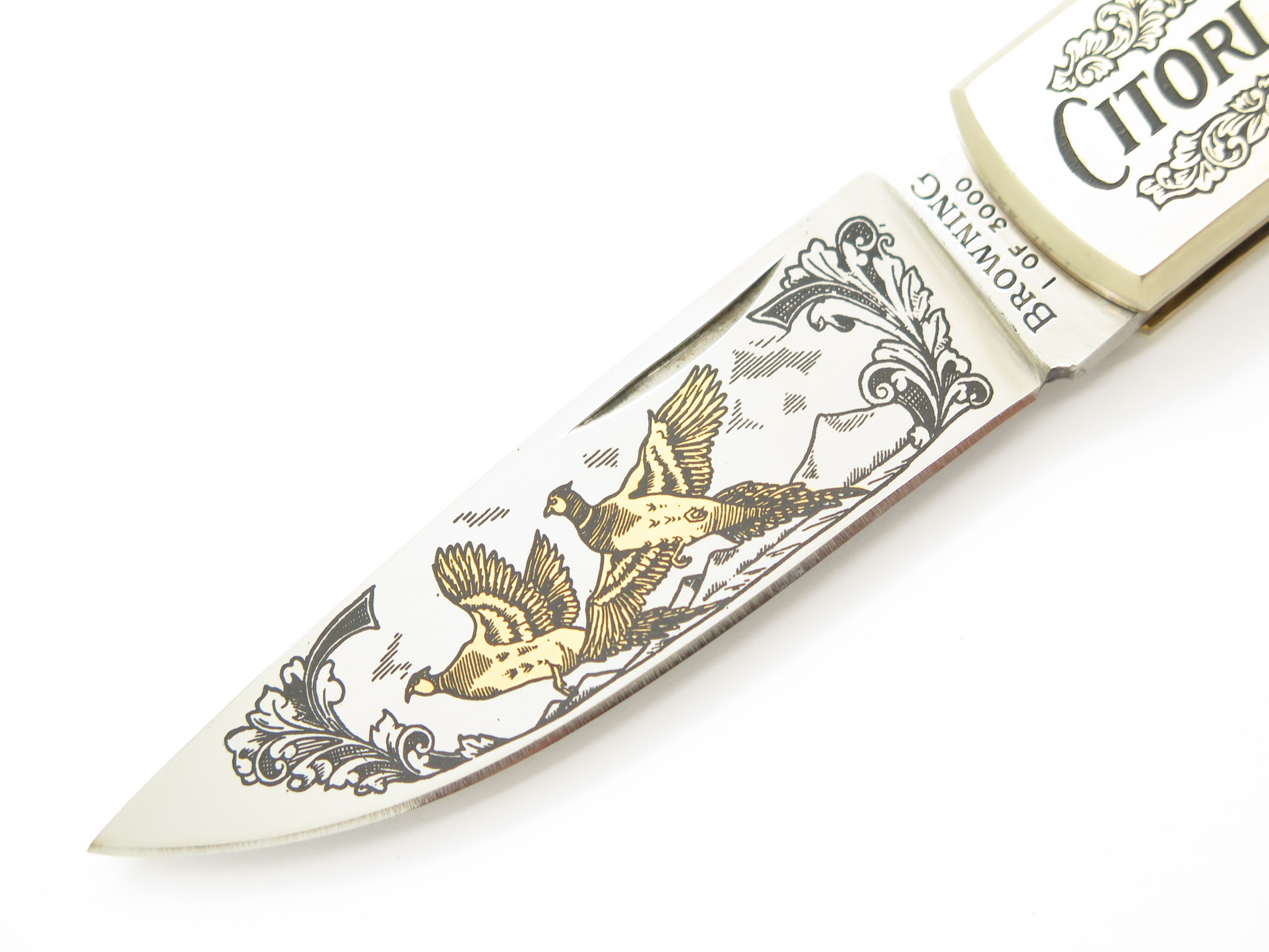 Vtg Browning Citori VI Seki Japan Limited Edition Folding Lockback