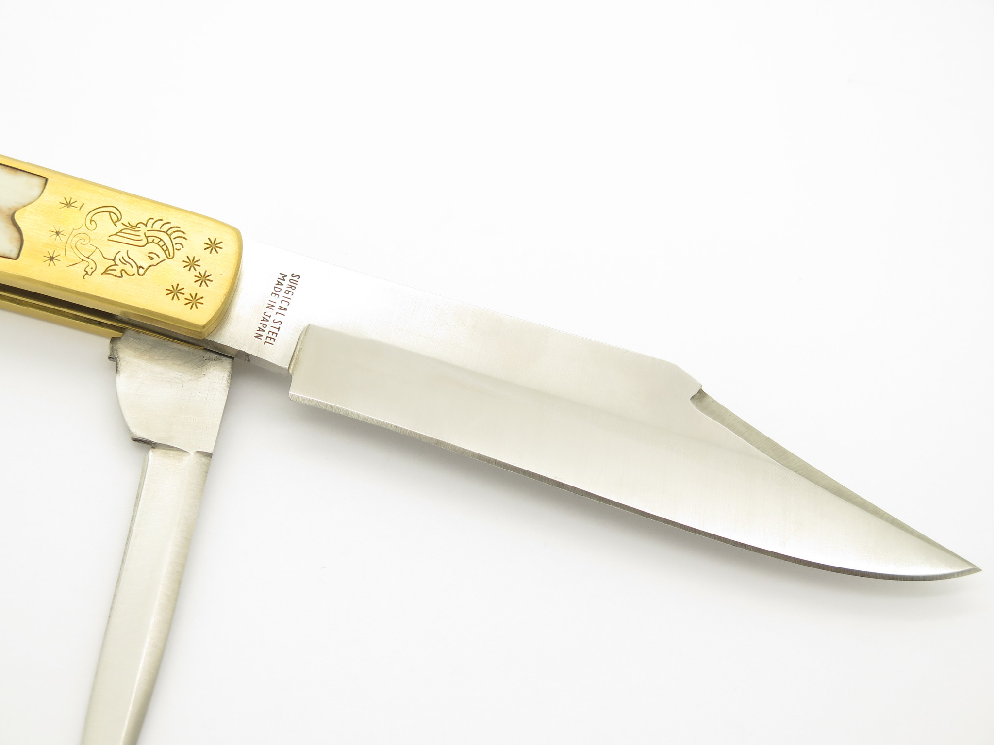 Vtg Parker Tak Fukuta Seki Japan Jones 1851 Folding Hunter Pocket