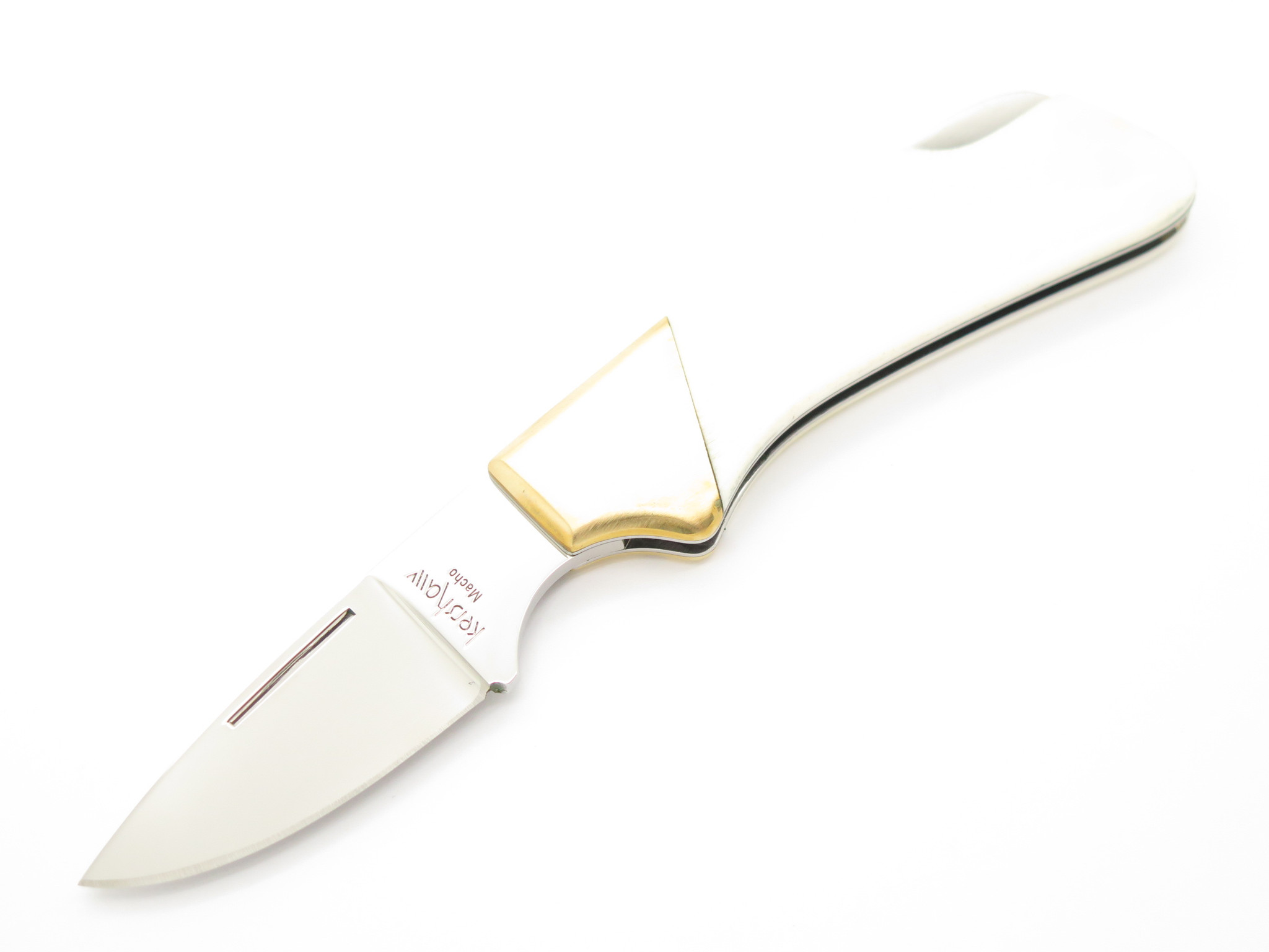 Vtg Kershaw Kai 2120 Macho Seki Japan Bone 4