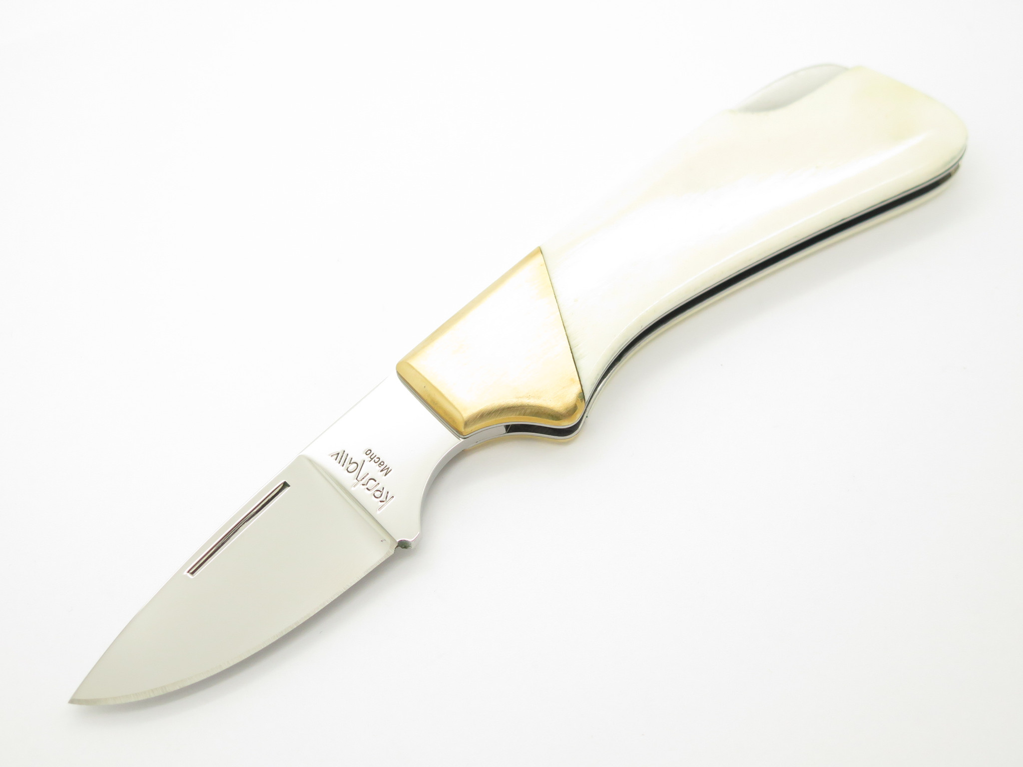 Vtg Kershaw Kai 2120 Macho Seki Japan Bone 4