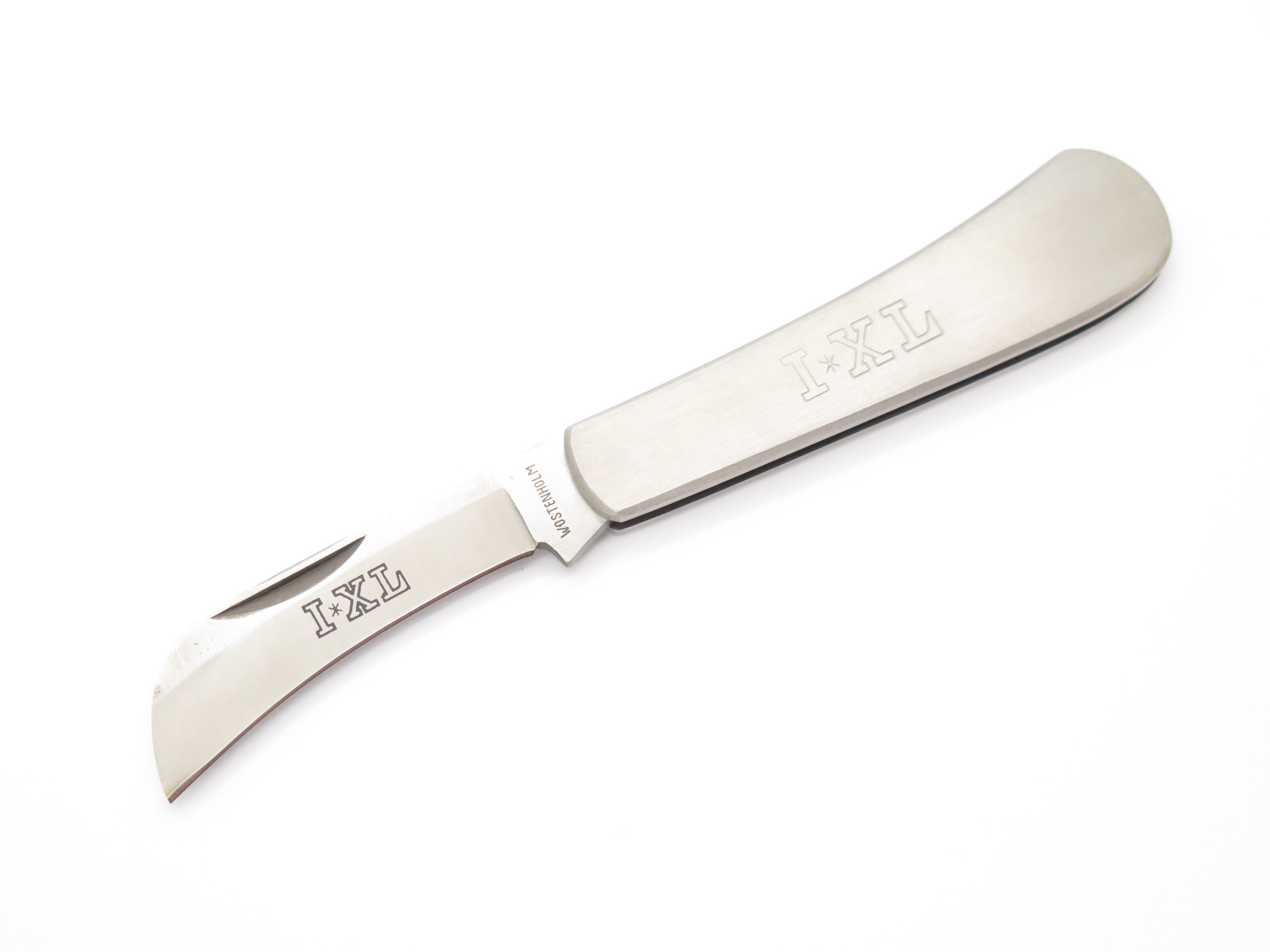 Vtg IXL Wostenholm Seki Japan Stainless Hawkbill Pruner Folding