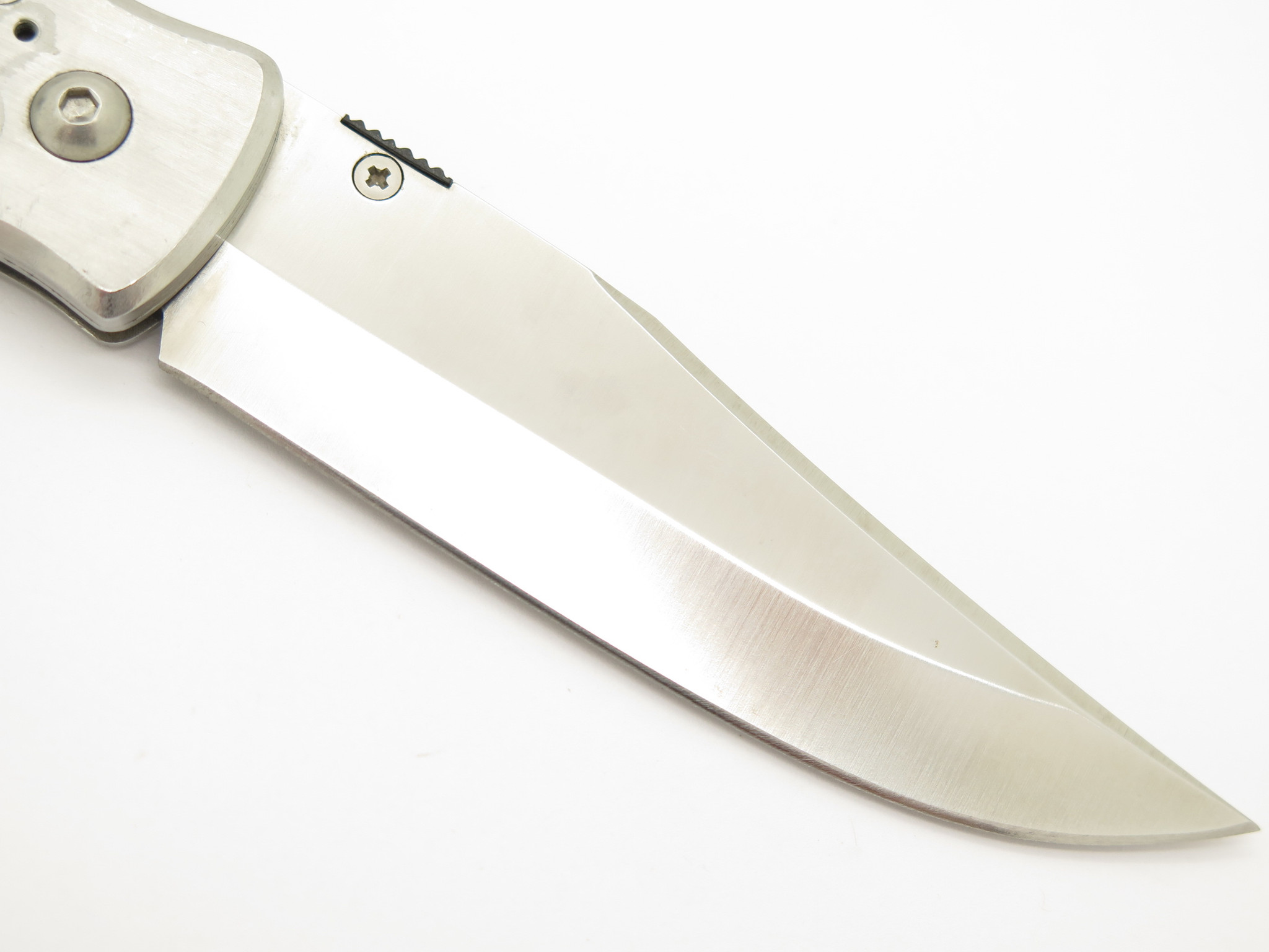 Vtg Junglee Marshall Seki Japan ATS-34 Linerlock Stainless Folding