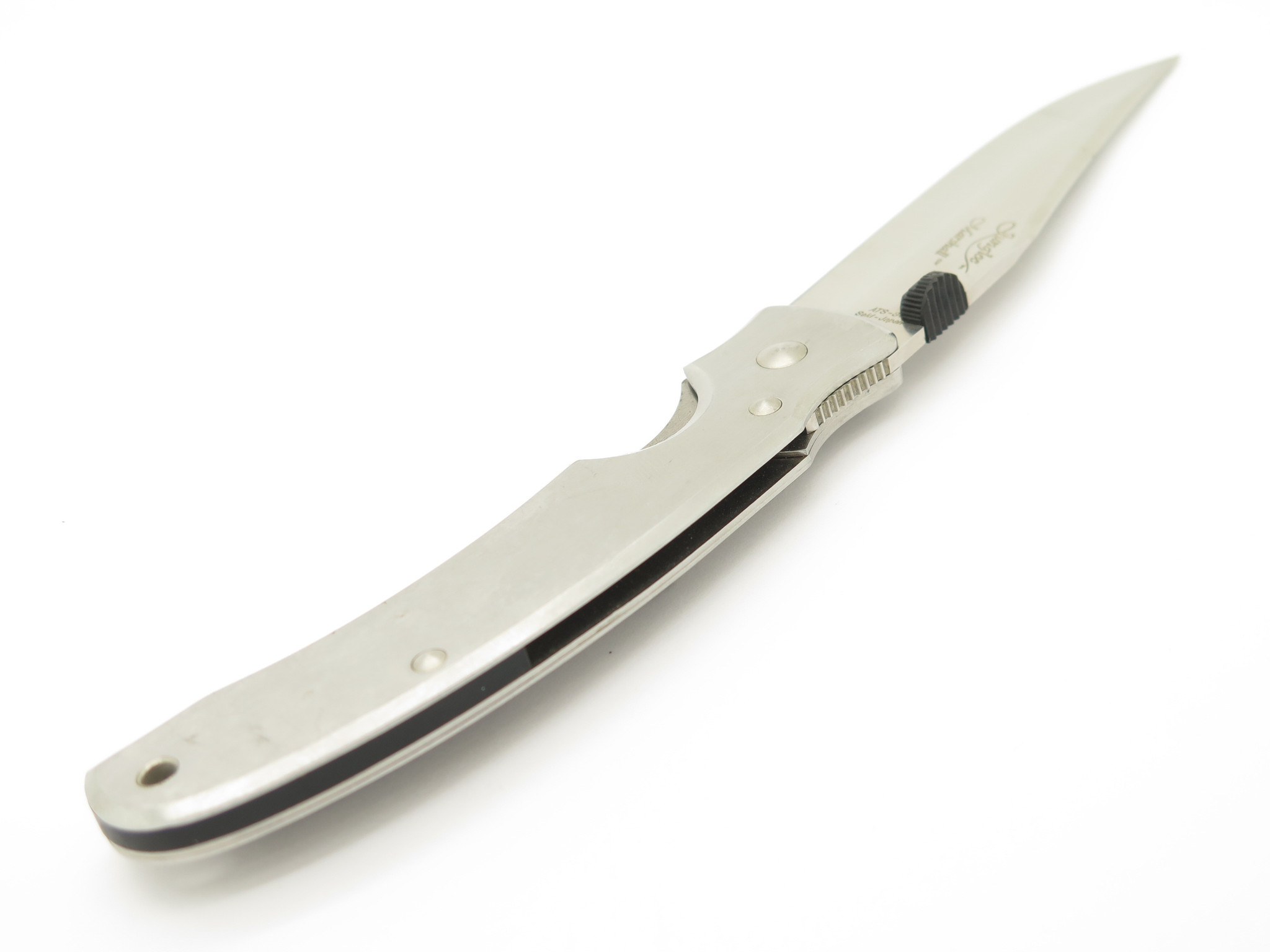 Vtg Junglee Marshall Seki Japan ATS-34 Linerlock Stainless Folding