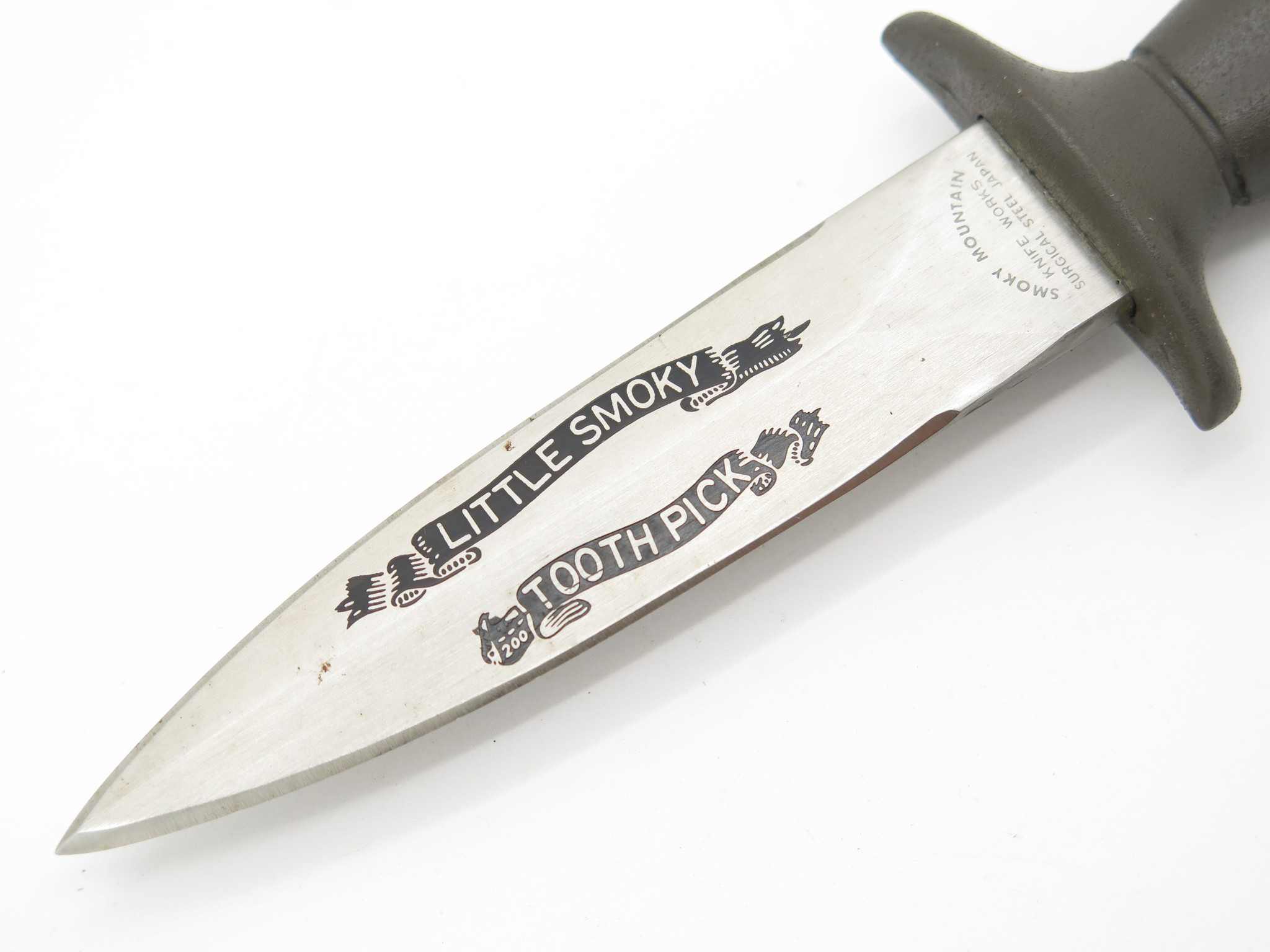 Vtg 1980s Little Smoky Mountain Knife Works Seki Japan Small