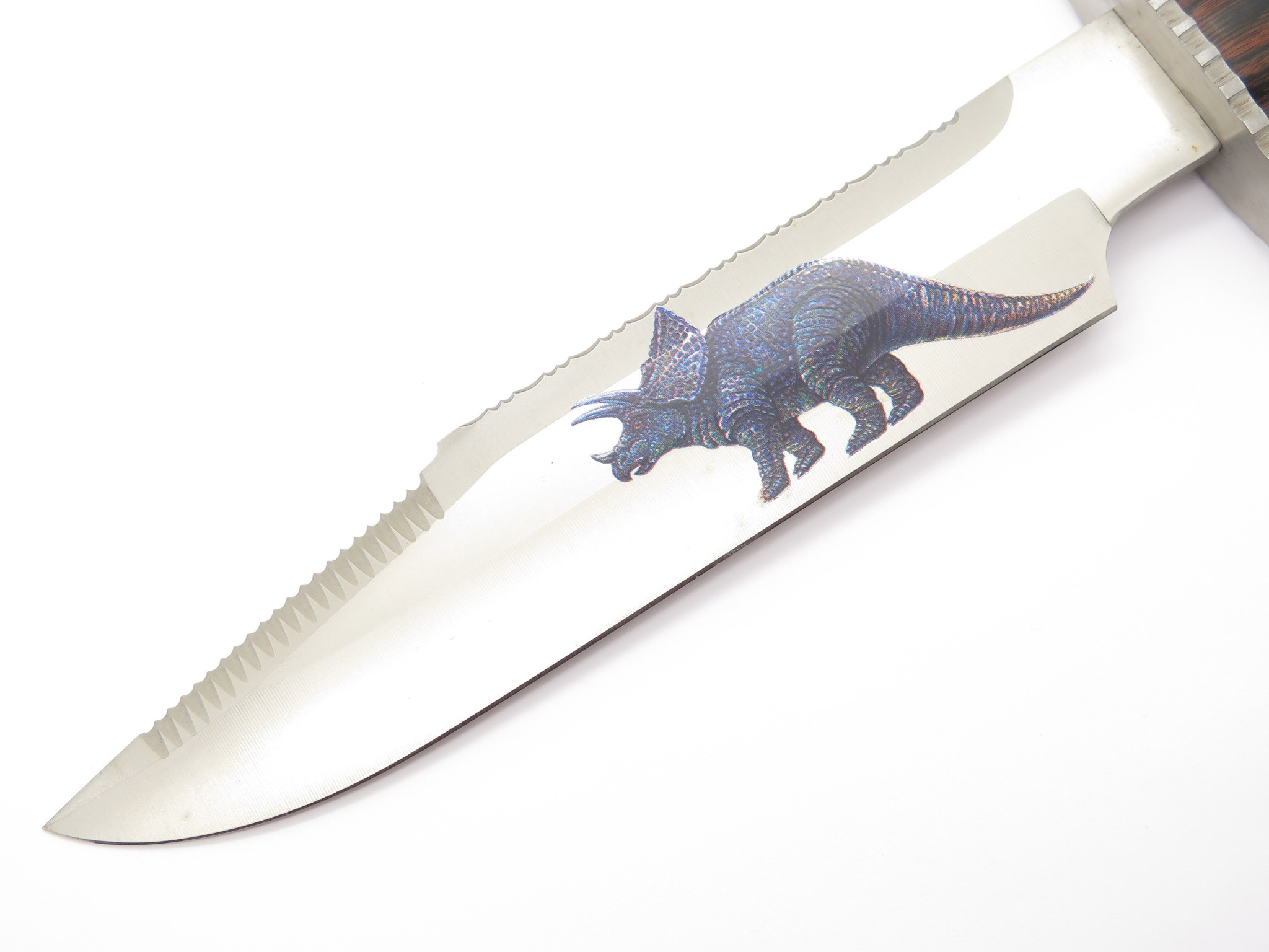 Vtg 1980s Tak Fukuta Seki Japan Frost Dinosaur Sample Fixed Bowie