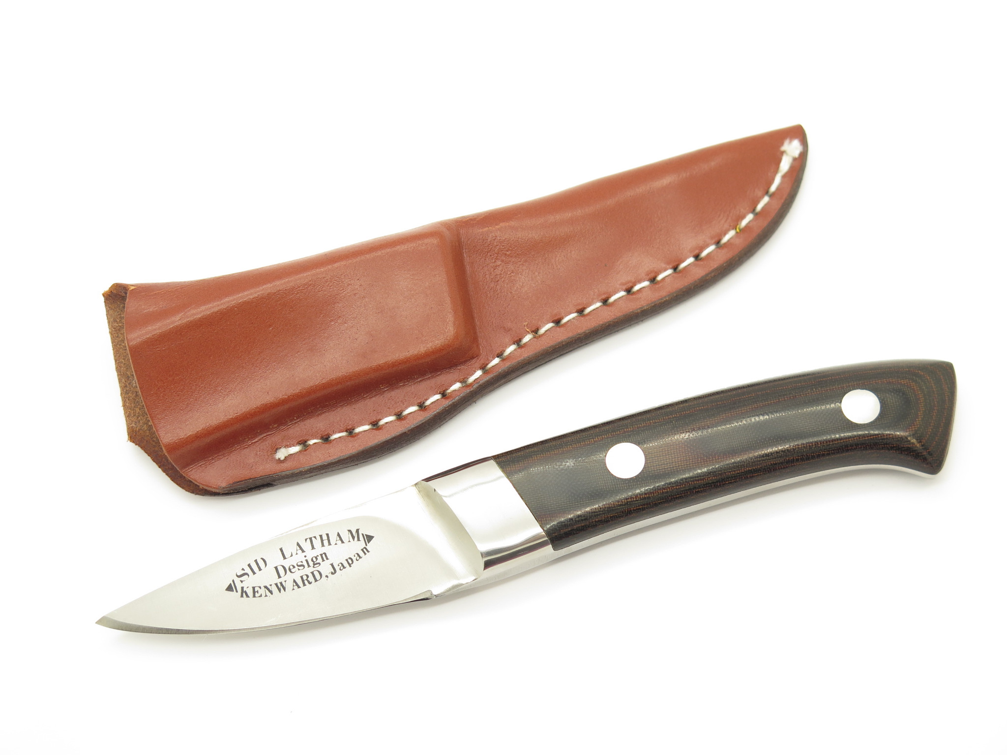 Vtg 1970s Kenward Sid Latham Seki Japan Custom AUS-10 Fixed Caper