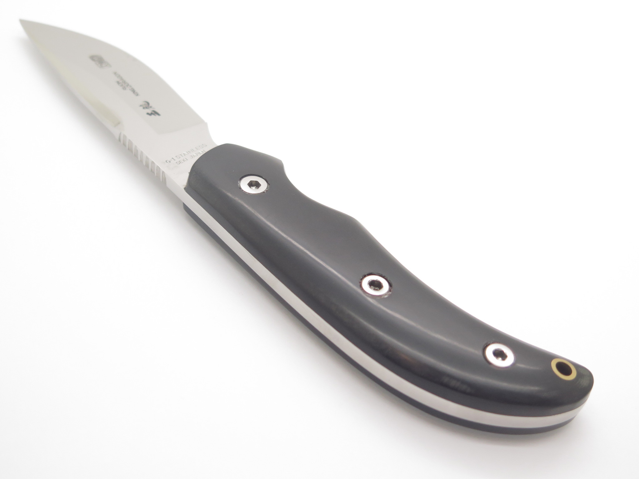 Hiro Seki Japan Ruoh King Dragon Gingami 1 Micarta Fixed Skinner