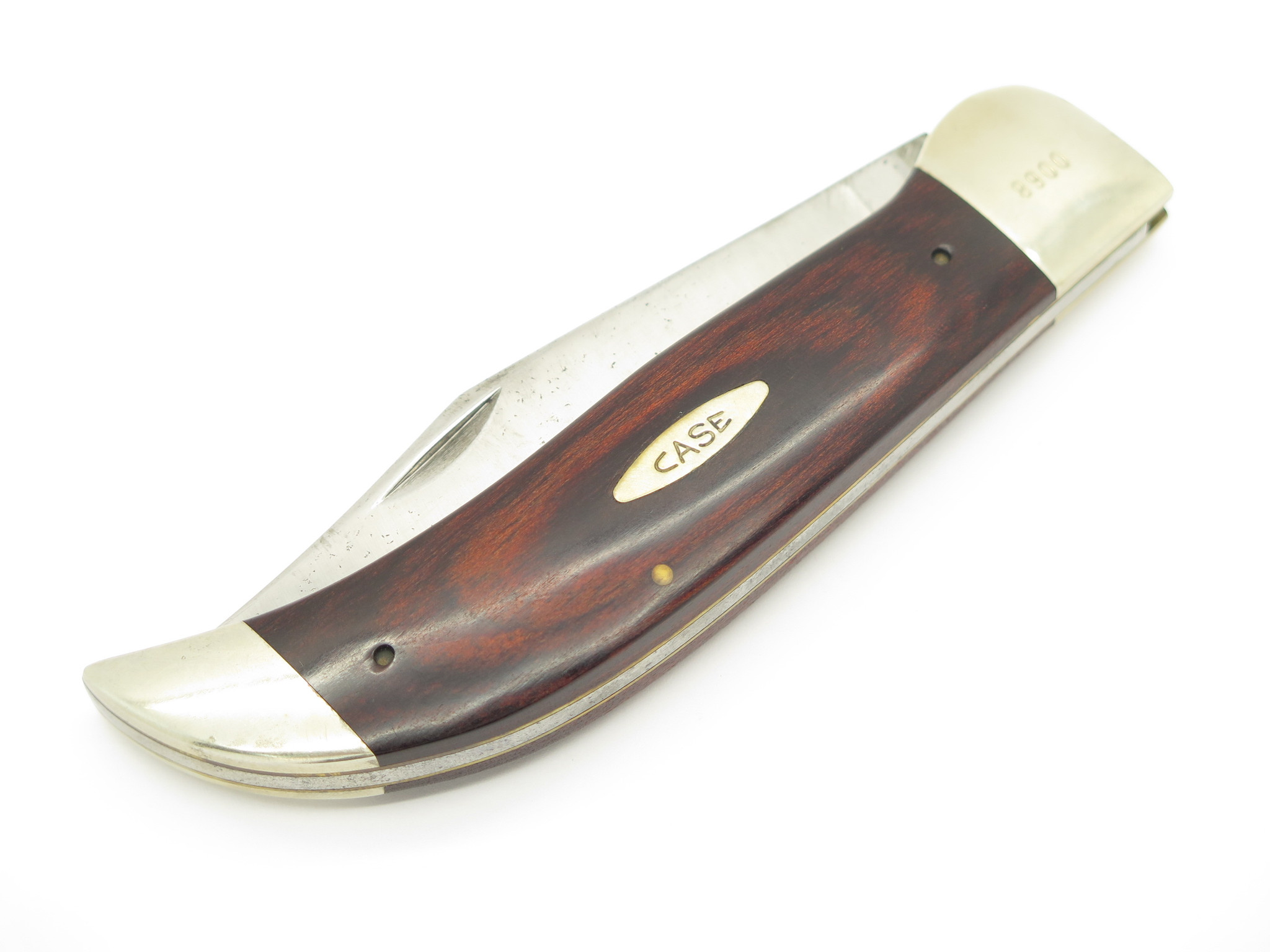 Vtg 9 Dot 1981 Case XX P172 Buffalo Boss Folding Hunter Clasp