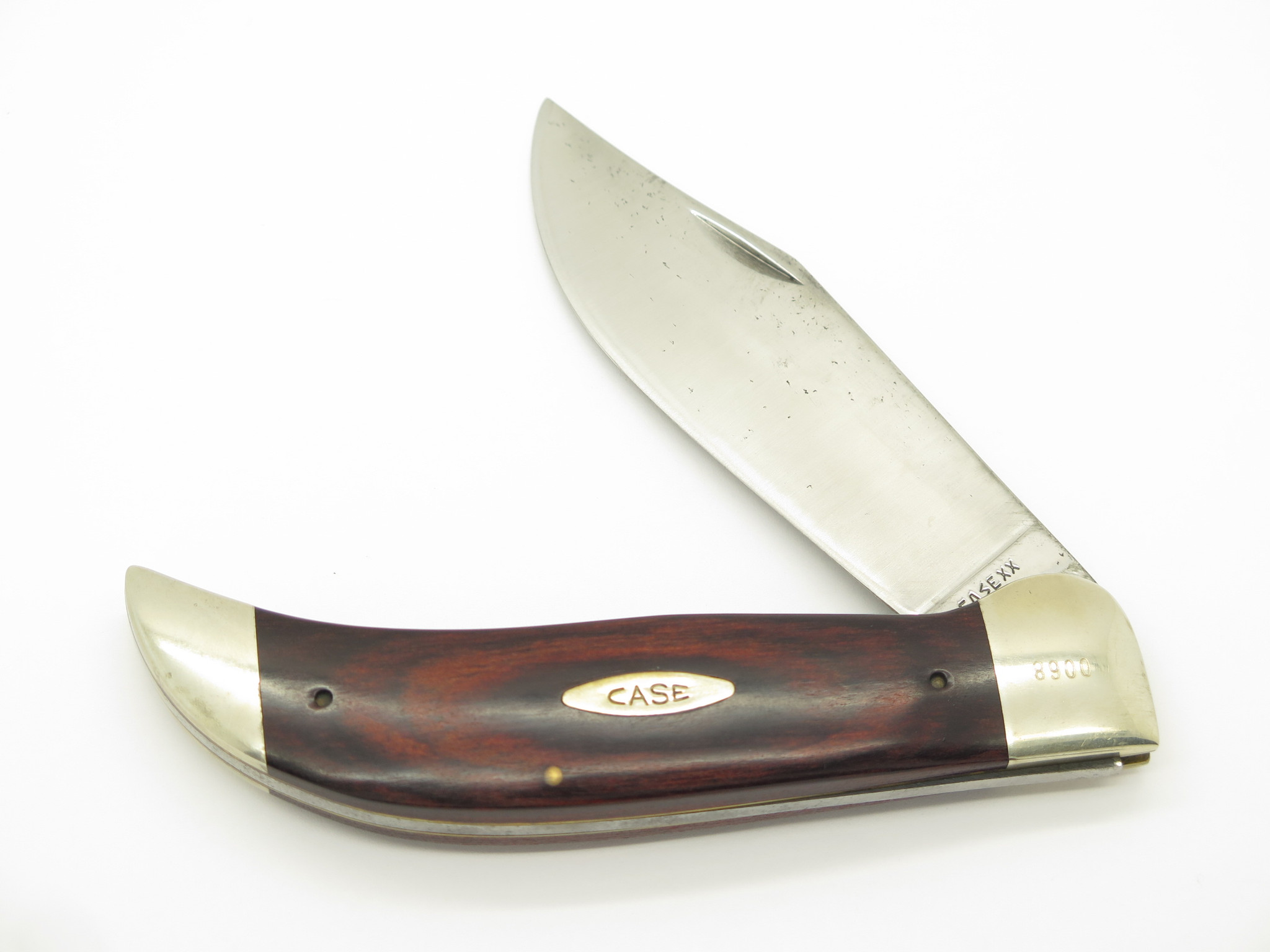 Vtg 9 Dot 1981 Case XX P172 Buffalo Boss Folding Hunter Clasp