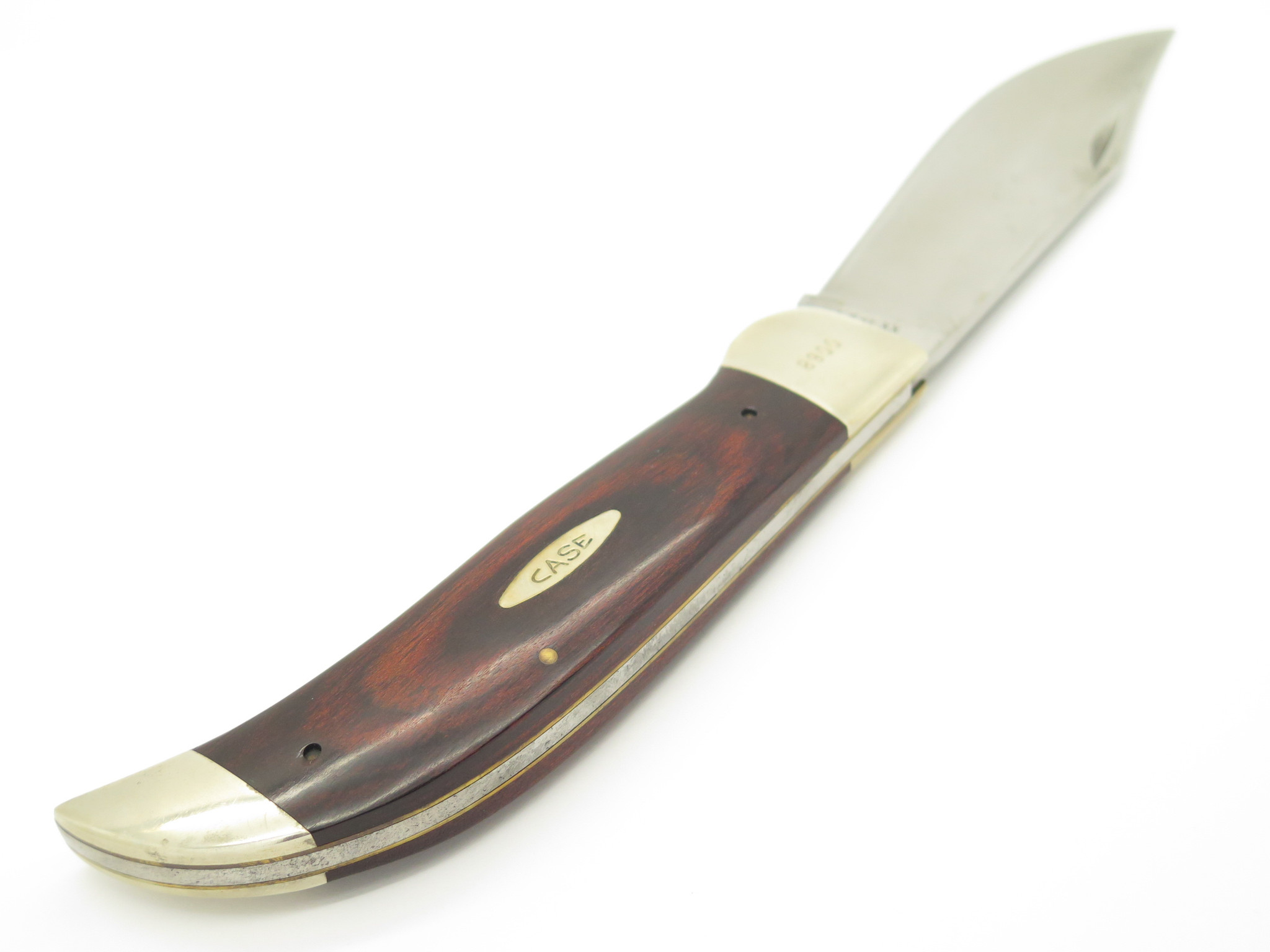 Vtg 9 Dot 1981 Case XX P172 Buffalo Boss Folding Hunter Clasp