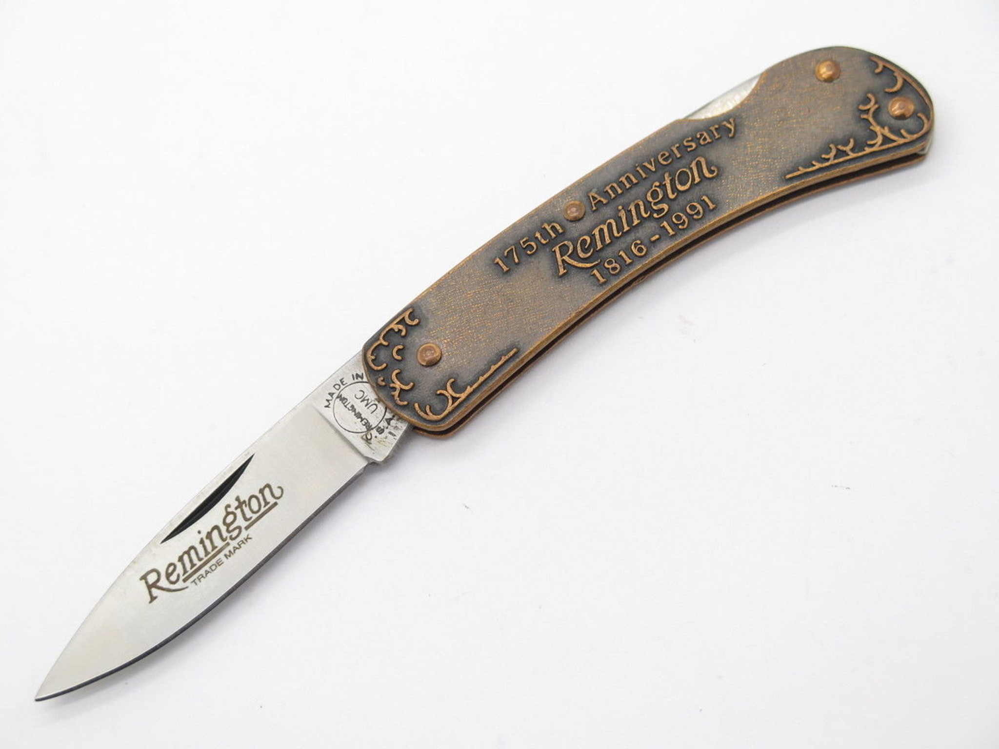 Remington UMC USA R5 175th Anniversary 870 Folding Pocket Knife