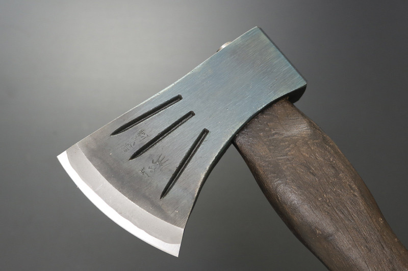 Kanetsune Knives Seki Japan KB-157 Danro Burned Wood Finish Handle