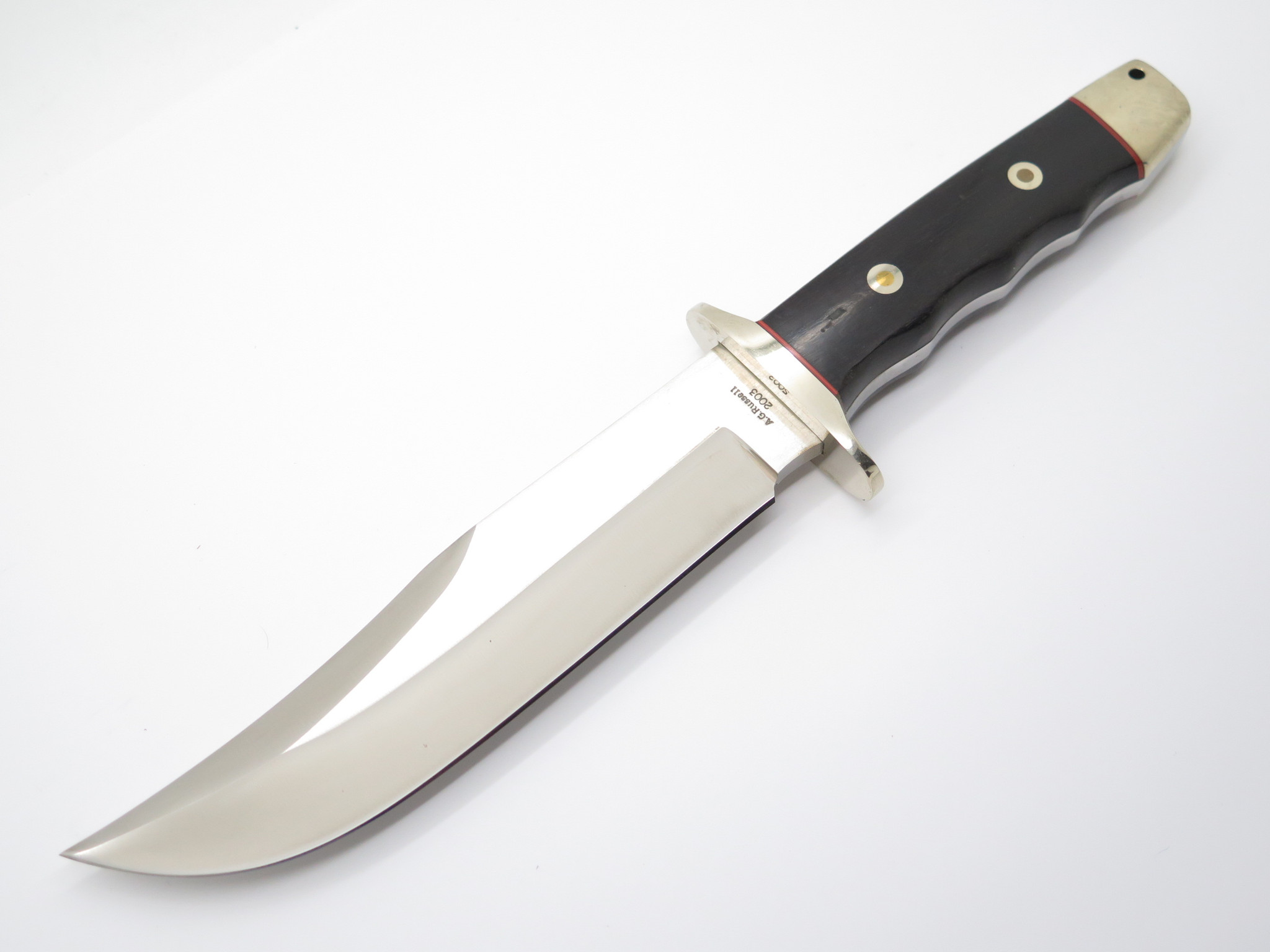 Vtg A.G. Russell 2003 Tak Fukuta Seki Japan Wood Bowie AUS8 Fixed