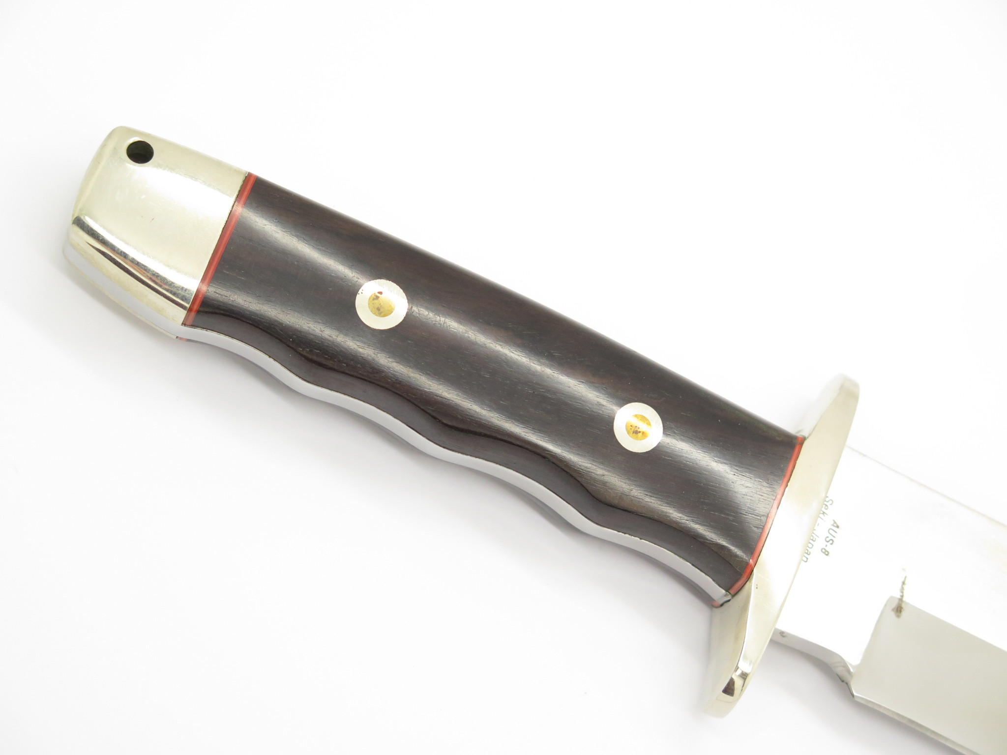 Vtg A.G. Russell 2004 Tak Fukuta Seki Japan Wood Bowie AUS8 Fixed