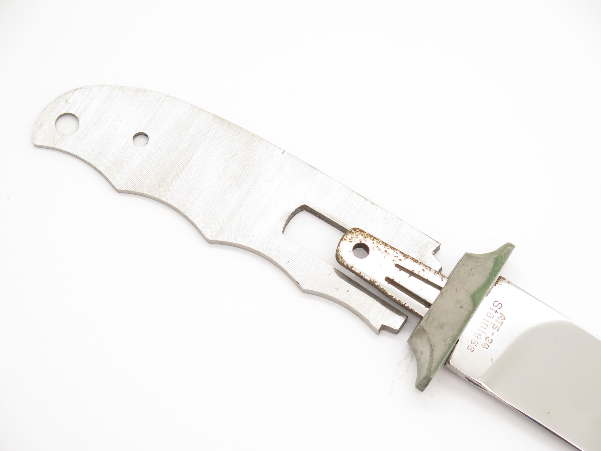 Vtg Junglee 2000 ATS-34 Seki Japan Tak Fukuta Fixed Knife Making