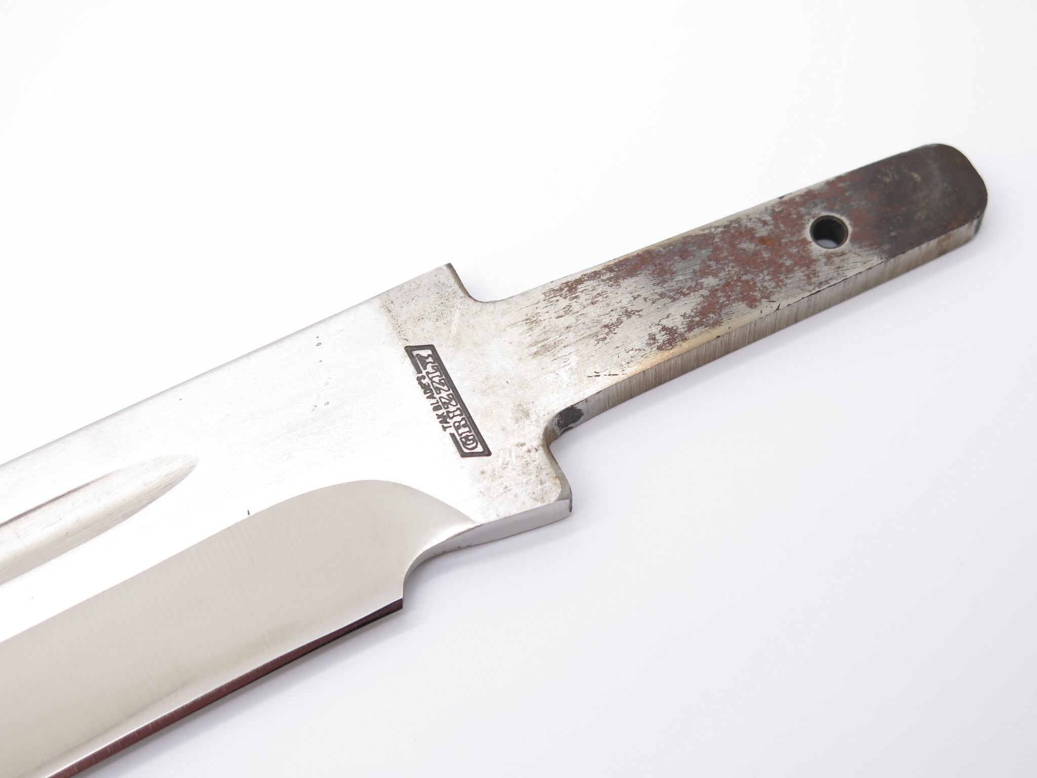 Vtg Tak Fukuta Grizzly Seki Japan Fixed Bowie 9.25 Knife Blade