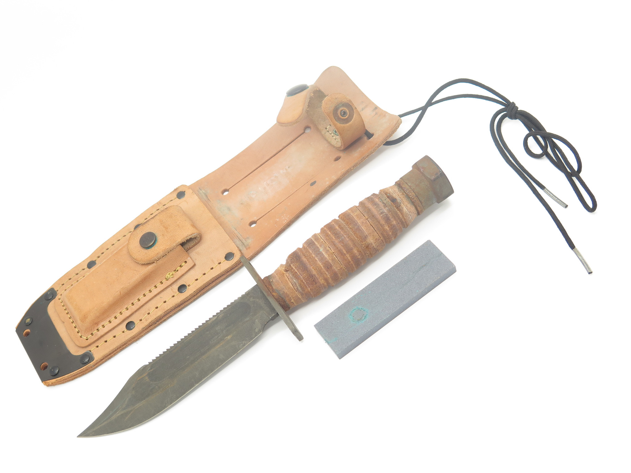 Vintage 1986 US Ontario Jet Pilot Survival Fighting Fixed Blade