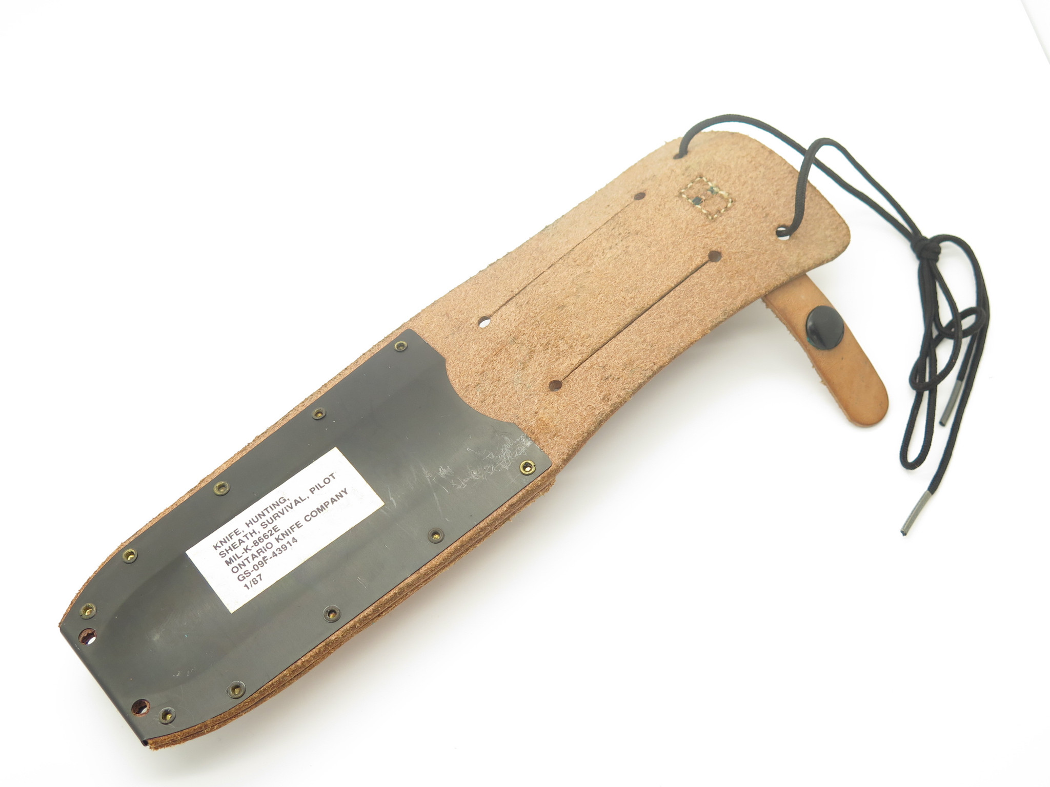 Vintage 1986 US Ontario Jet Pilot Survival Fighting Fixed Blade