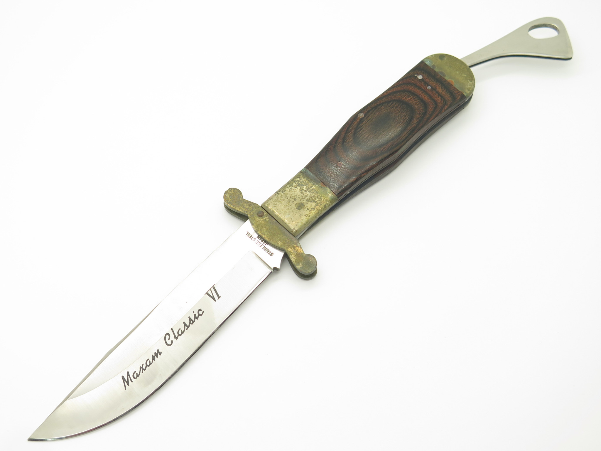 Vtg 80s Seizo Imai Maxam Classic VI Seki Japan Large Folding