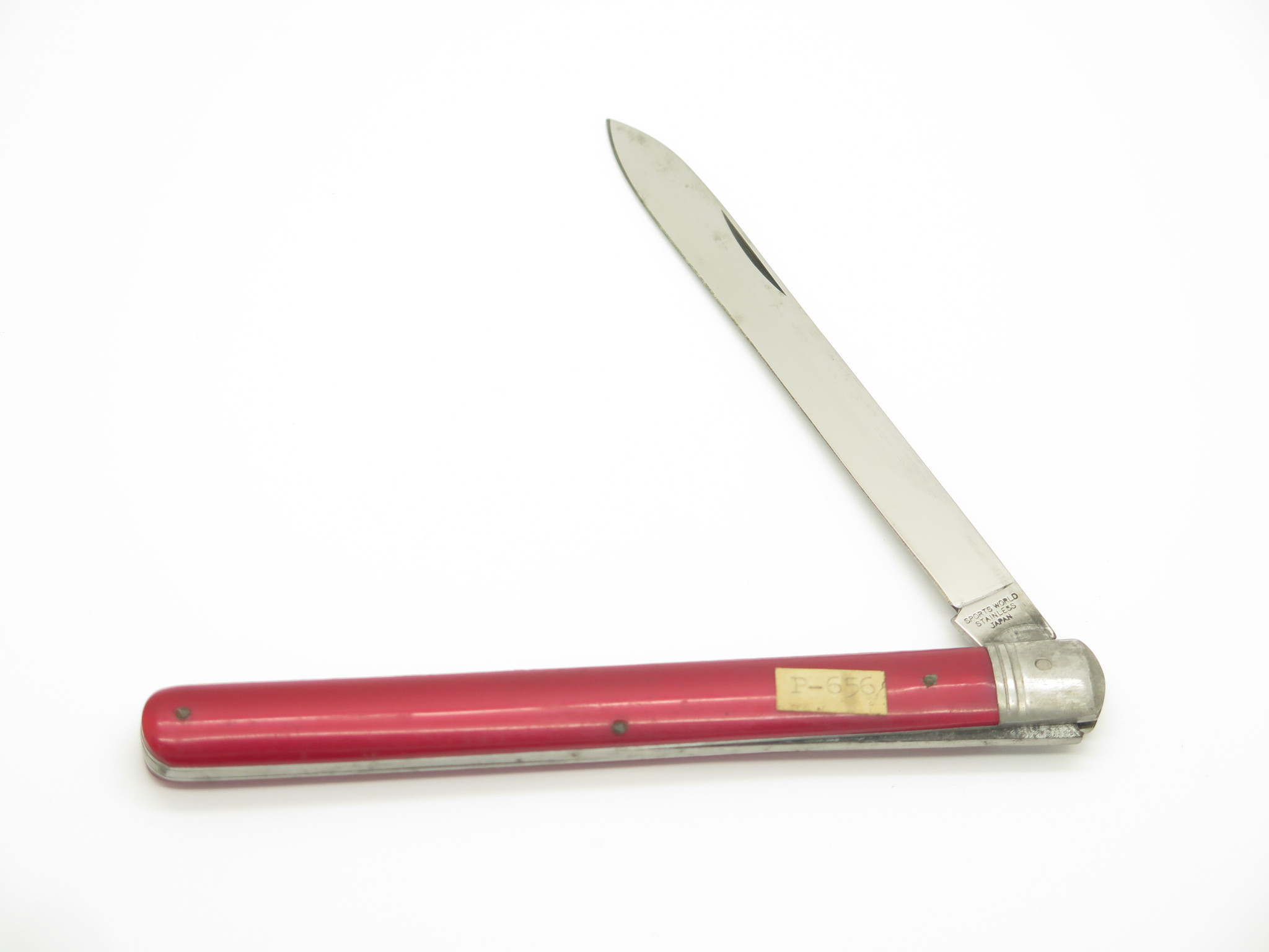 Vtg 1950 Yasuo Imai Proto 656 Sports World Seki Japan Red Folding