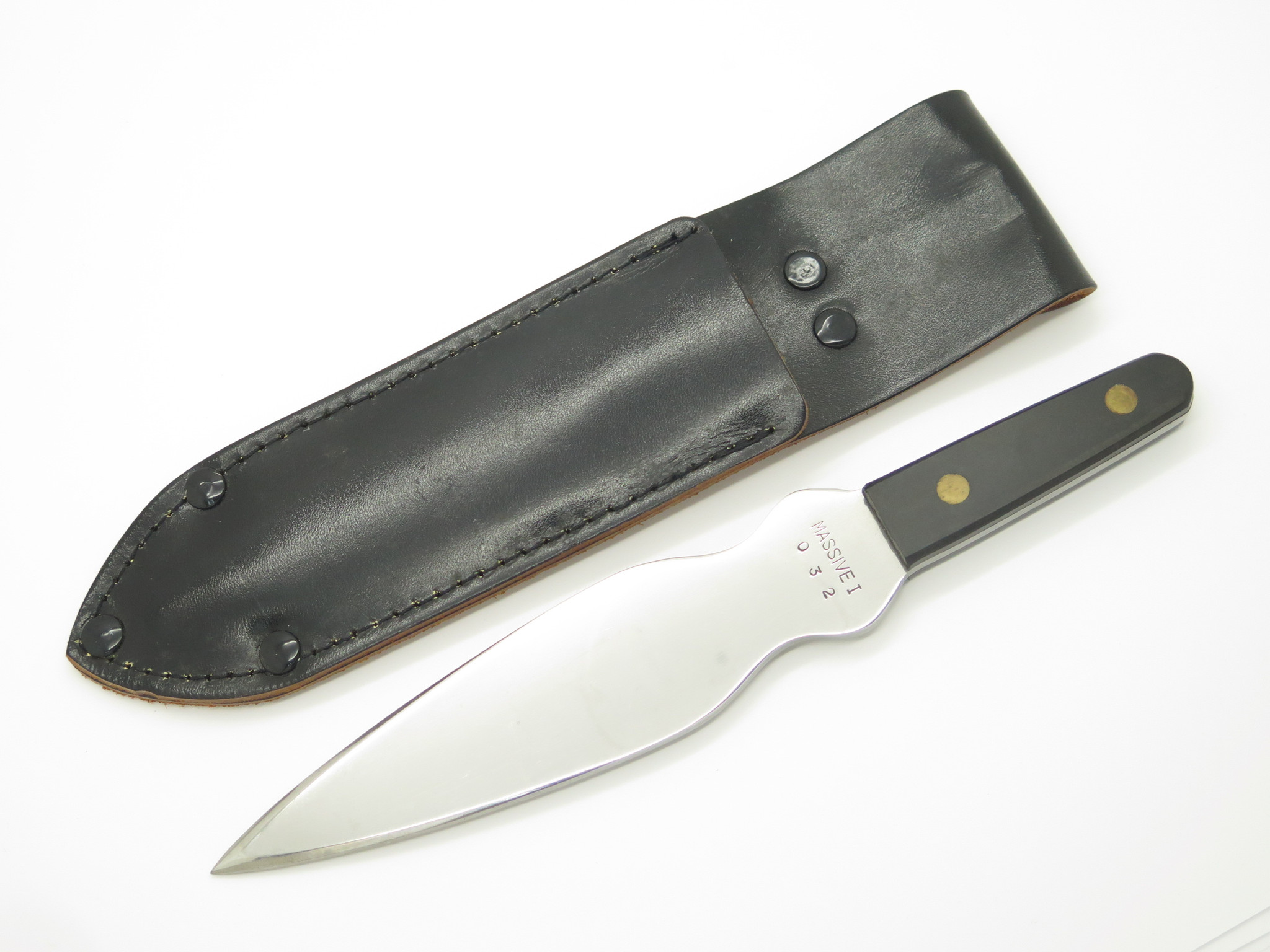 Vtg Massive I Seki Japan Throwing Dagger Knife - Harry McEvoy Tru