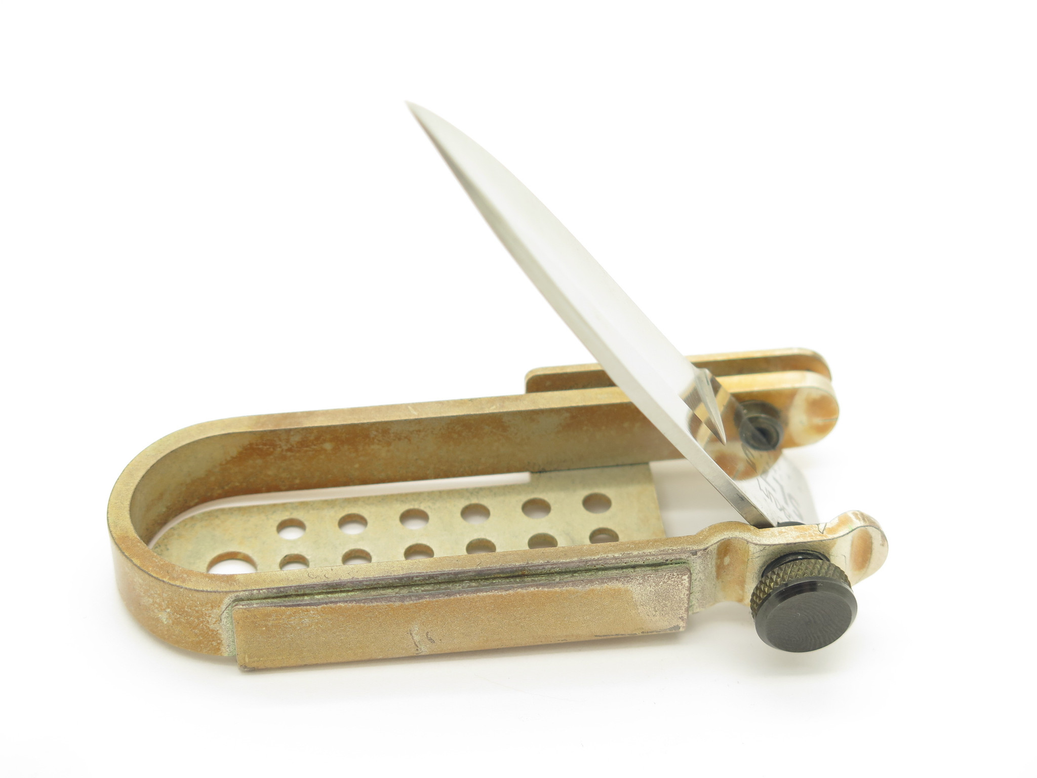 Vintage 1980s Kakuri SL75 Drop Point Seki Japan Trick Sidelock
