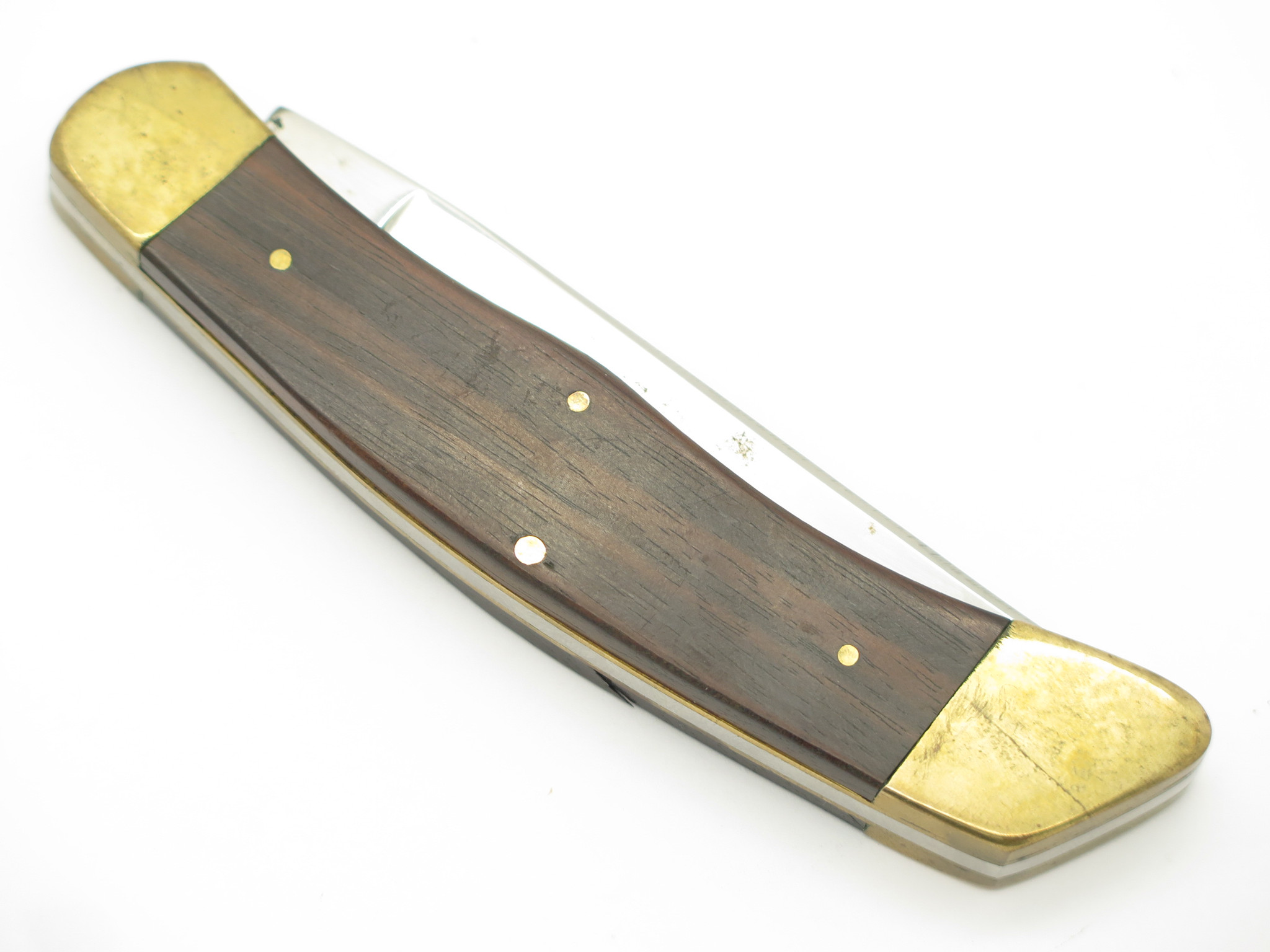 Vintage 1970s Explorer Seki Japan Ebony Folding Hunter Pocket