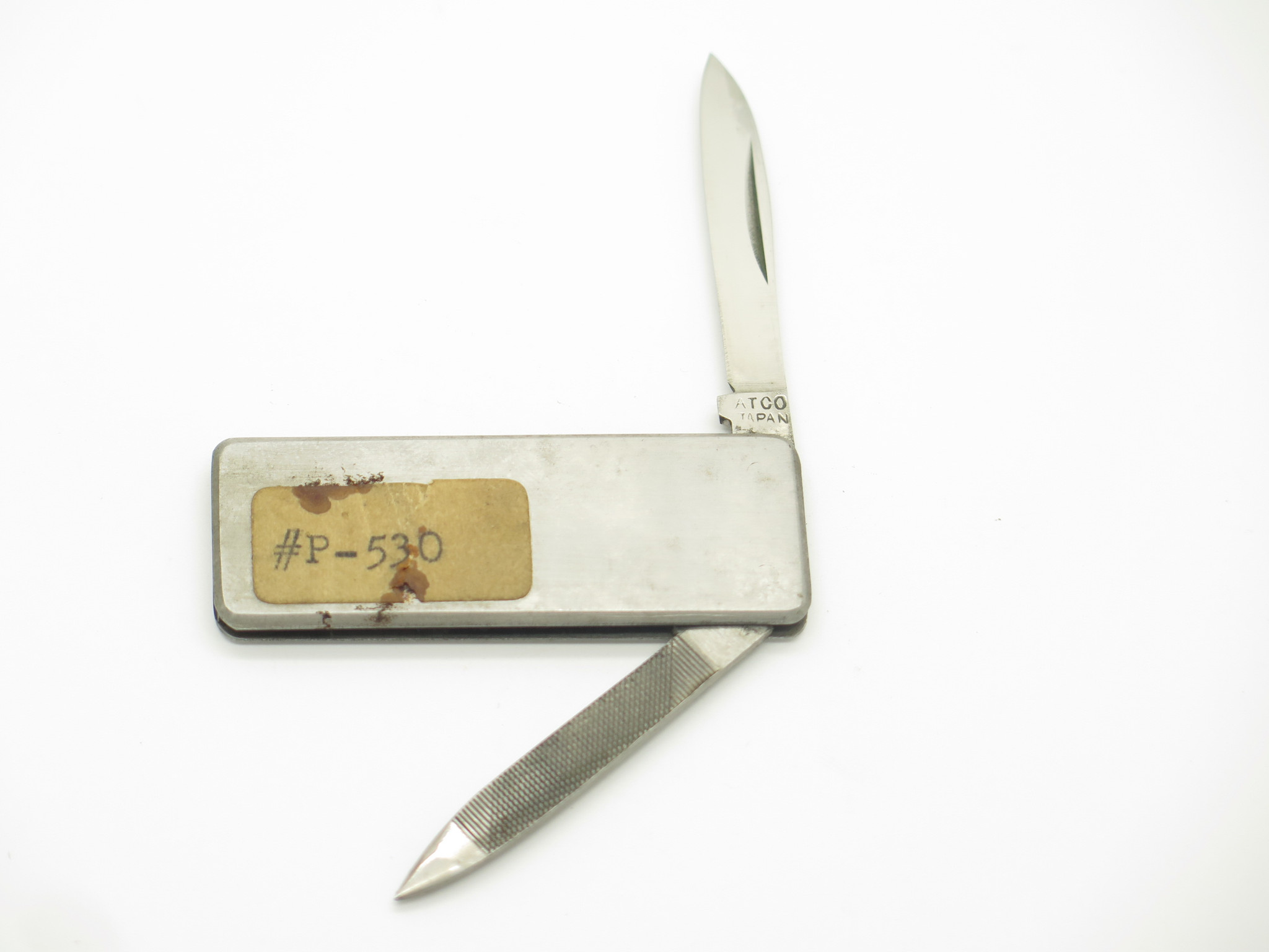 Vintage Atco P-530 Seki Japan Stainless Gentleman Lobster Folding