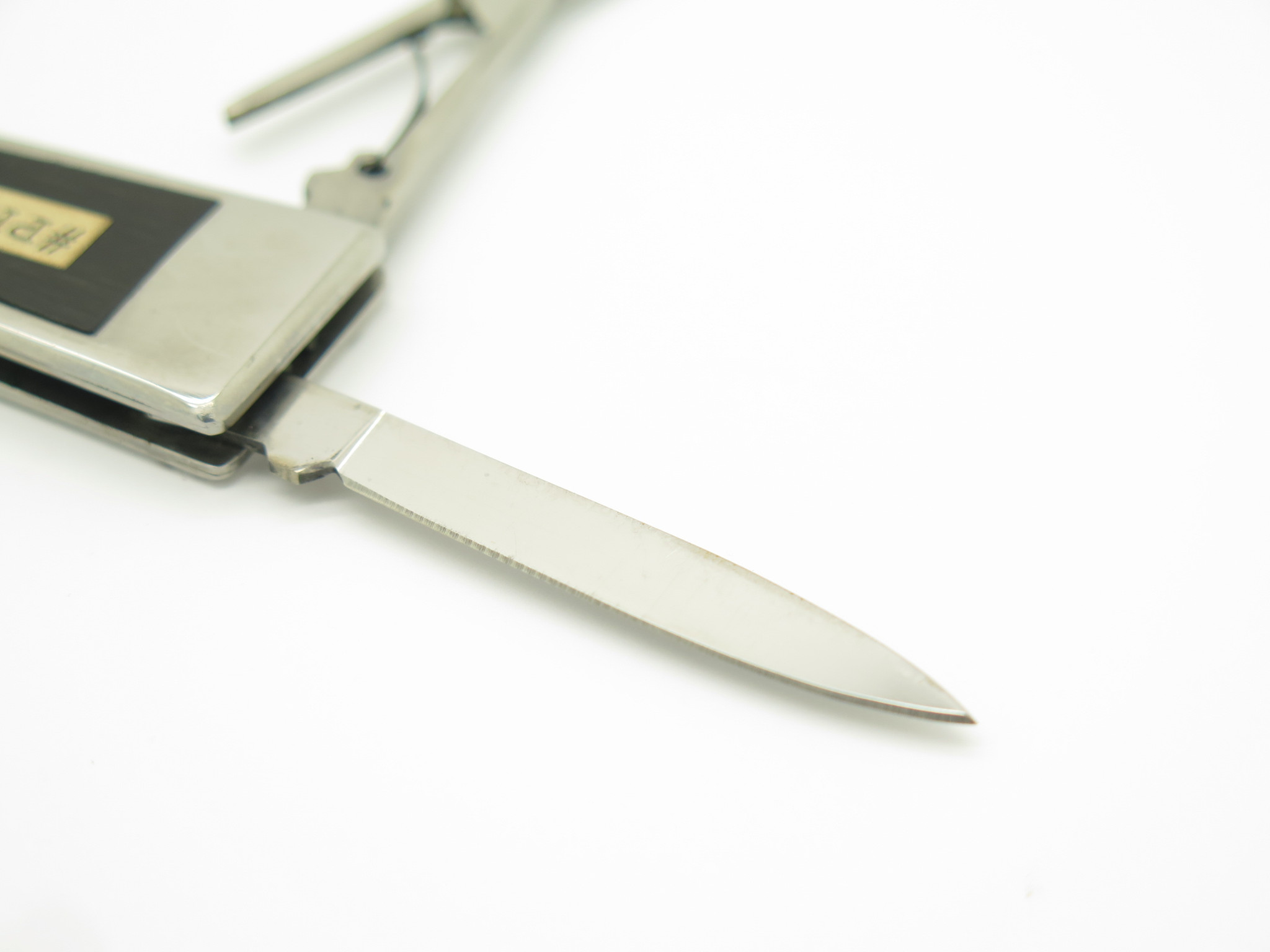 Vintage C.I. Compass Silver Pal Wood Seki Japan 2.62