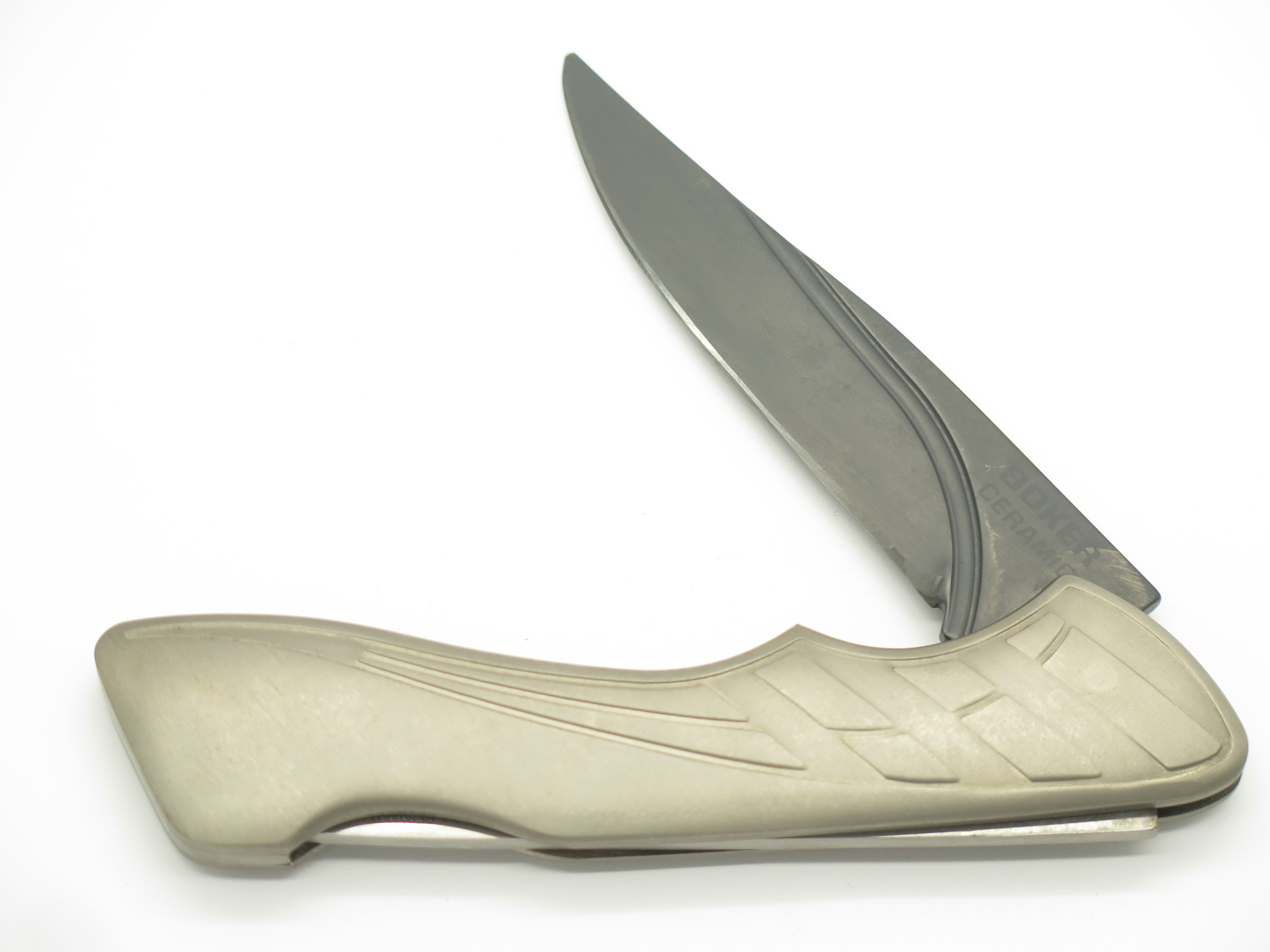Vintage Boker Germany Ceramic 2040 Titanium 4.5